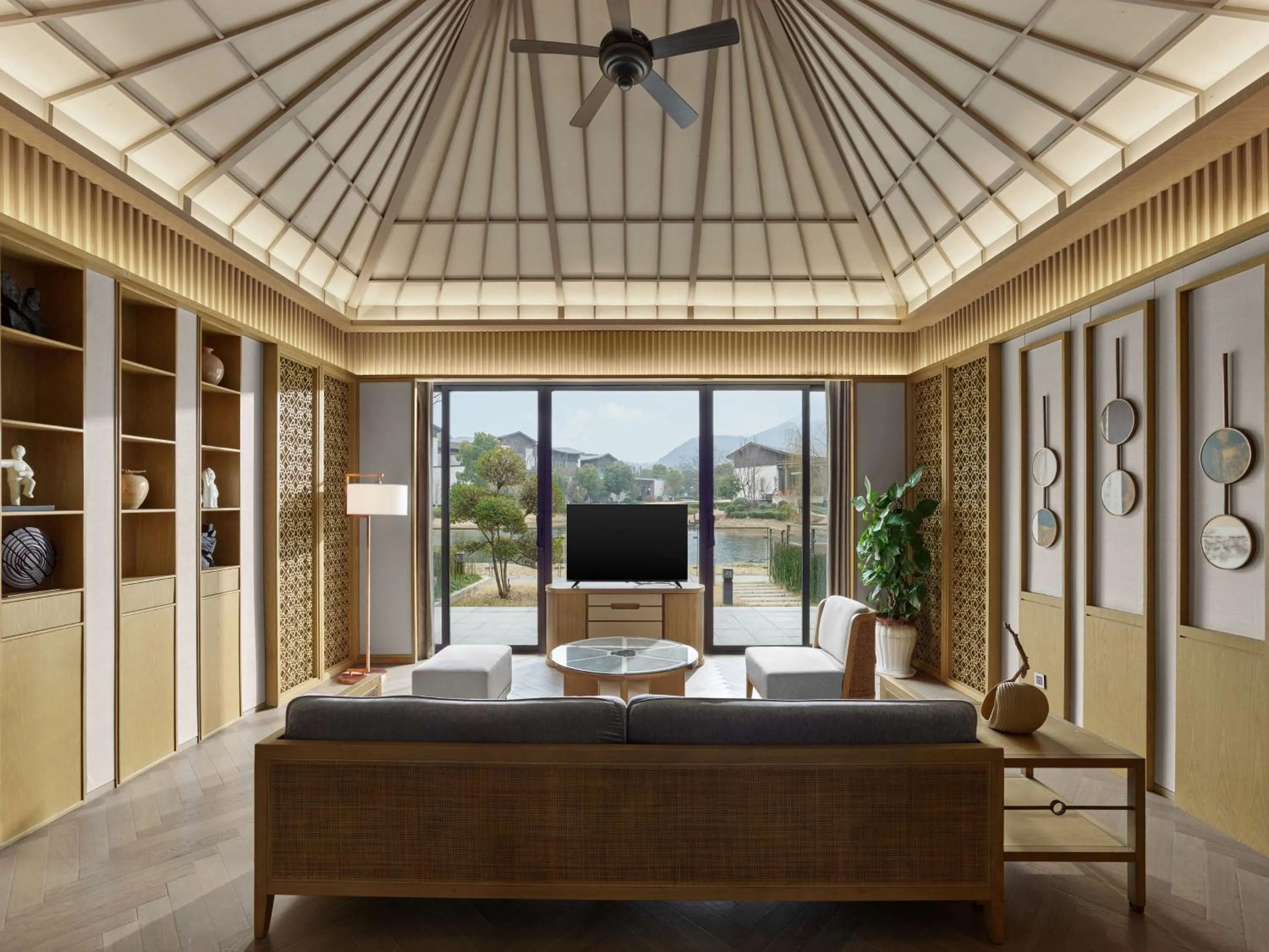 Living room in Hilton Suzhou New District