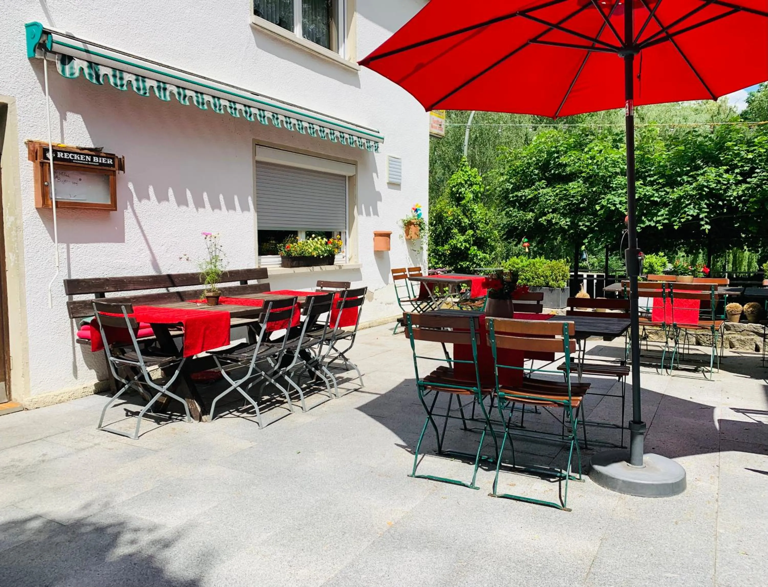 Garden in Hotel-Restaurant Buger Hof