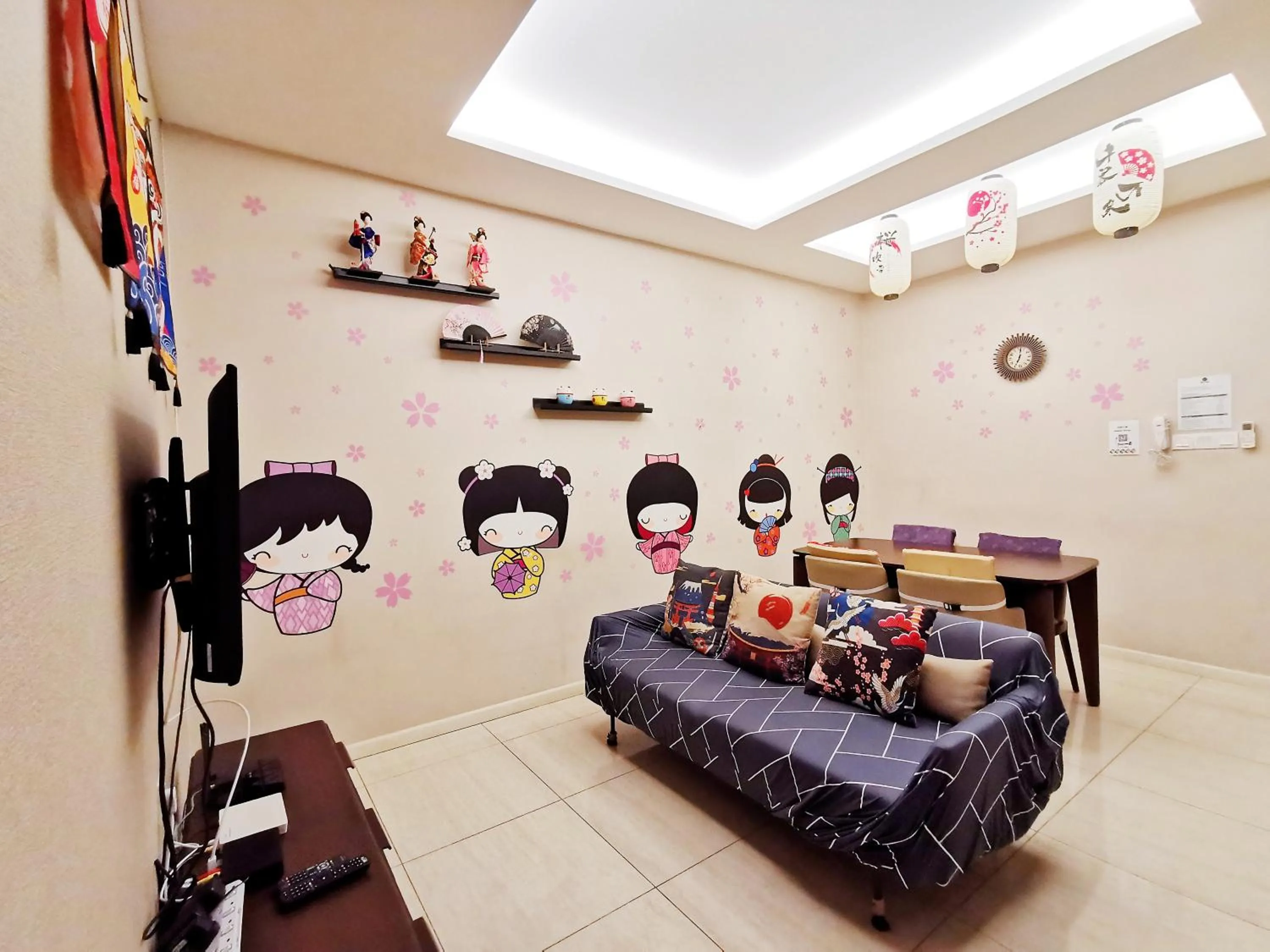 Living room in Dorsett Residences Kuala Lumpur