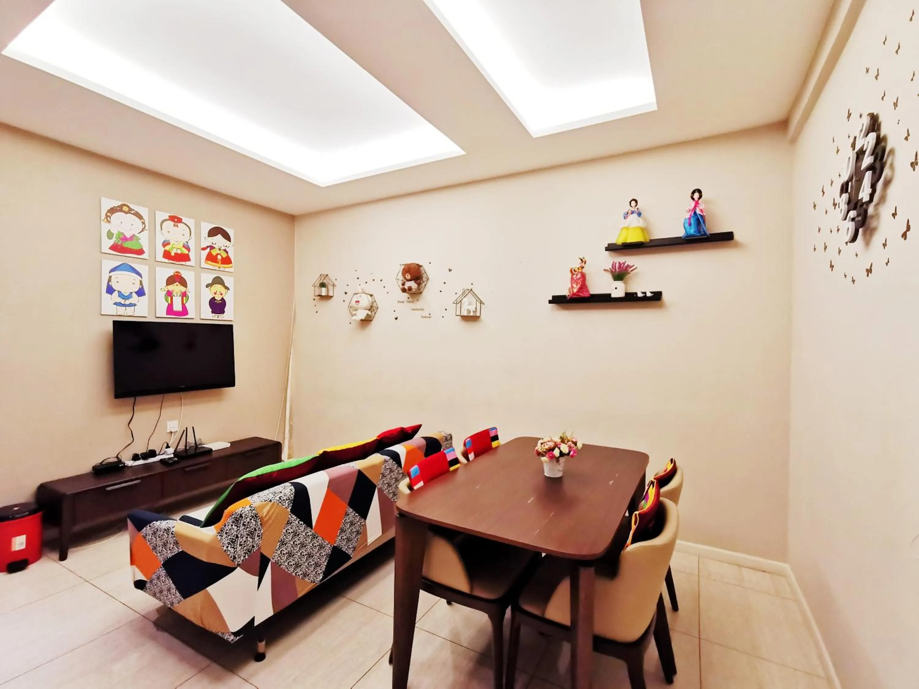 Living room in Dorsett Residences Kuala Lumpur