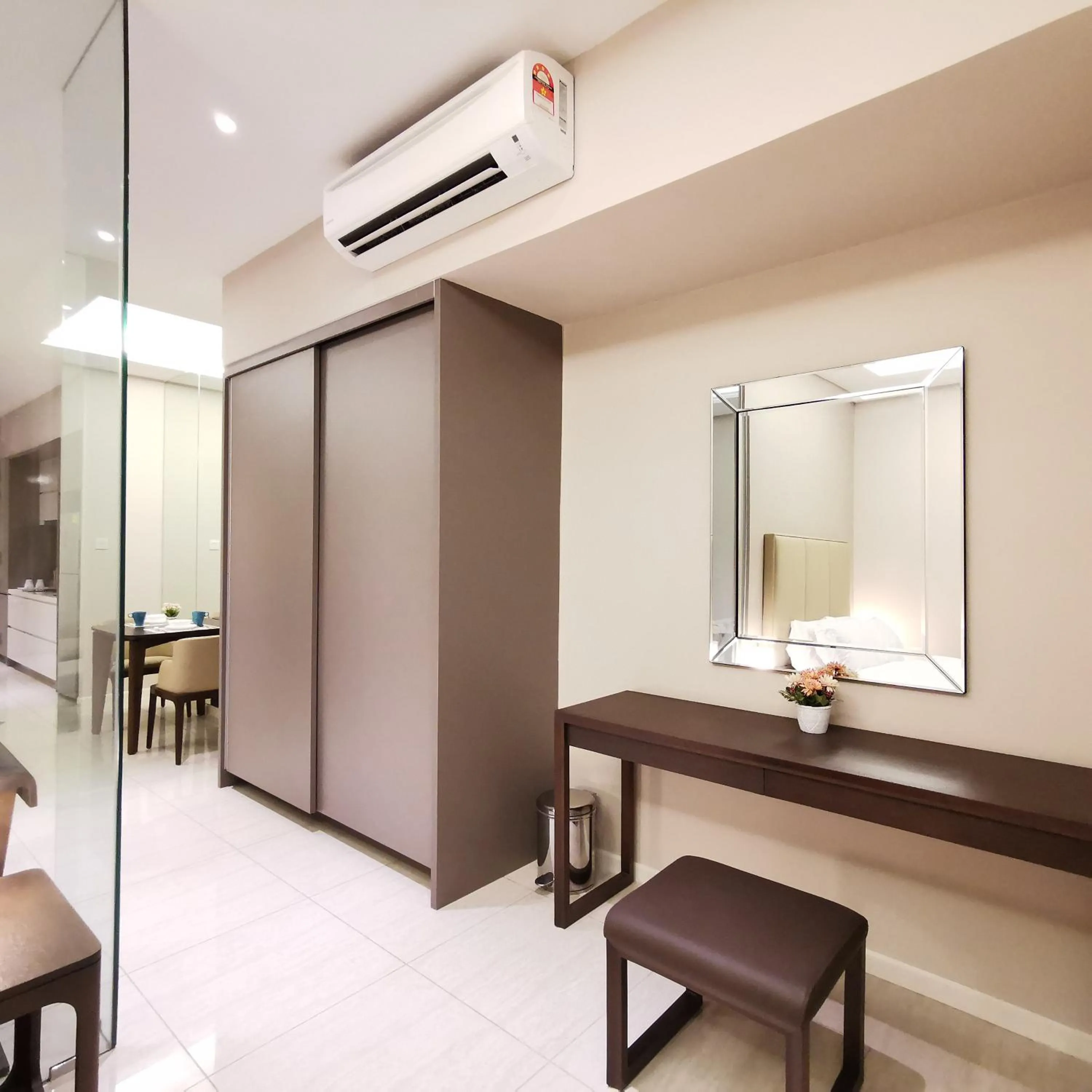 wardrobe in Dorsett Residences Kuala Lumpur
