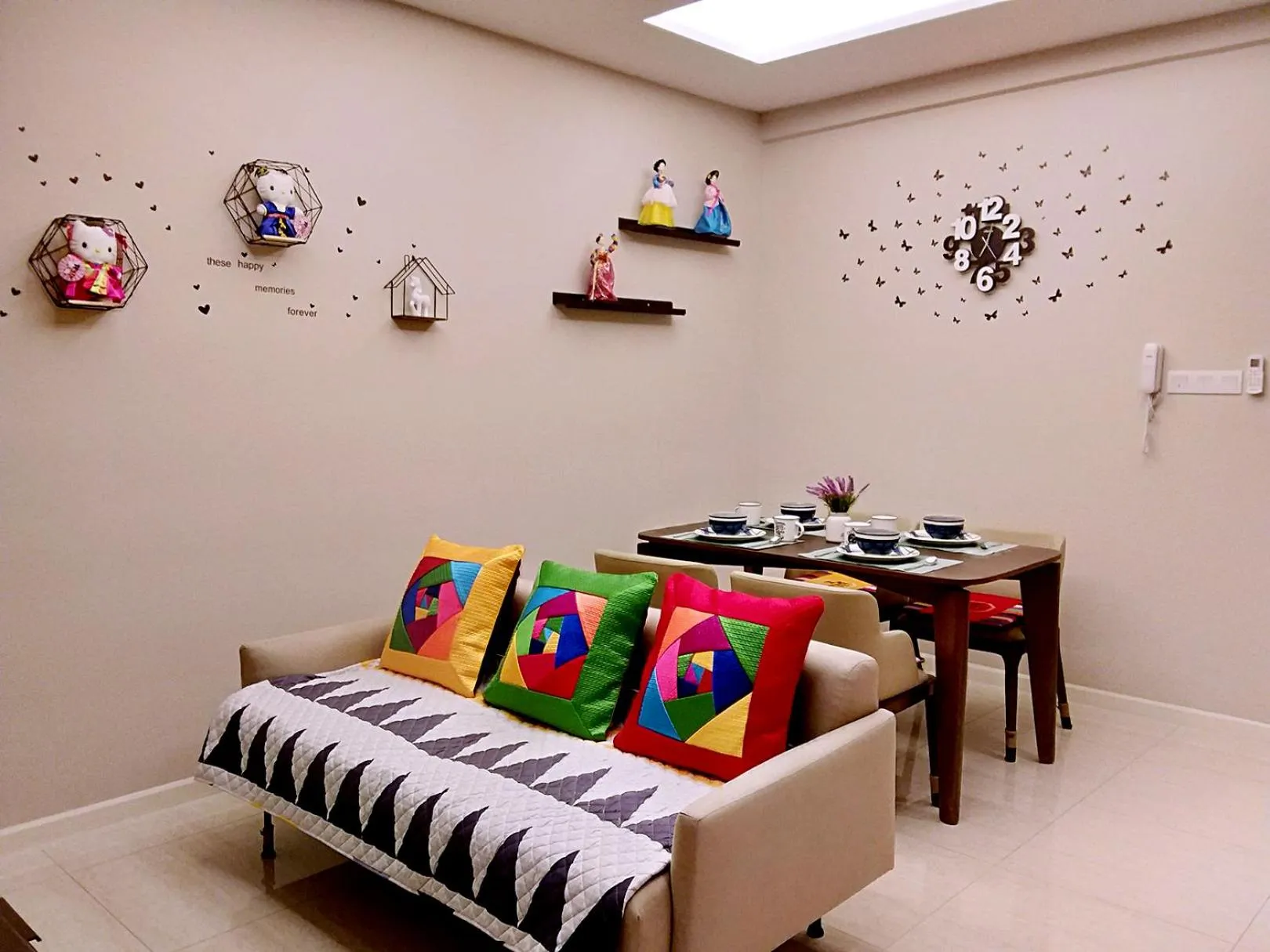 Living room in Dorsett Residences Kuala Lumpur