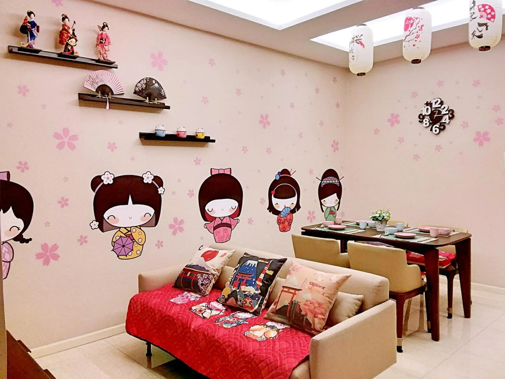 Living room in Dorsett Residences Kuala Lumpur