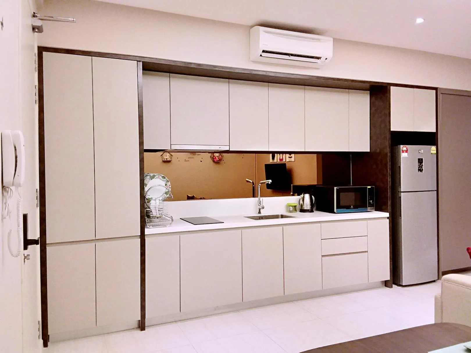 Kitchen or kitchenette in Dorsett Residences Kuala Lumpur