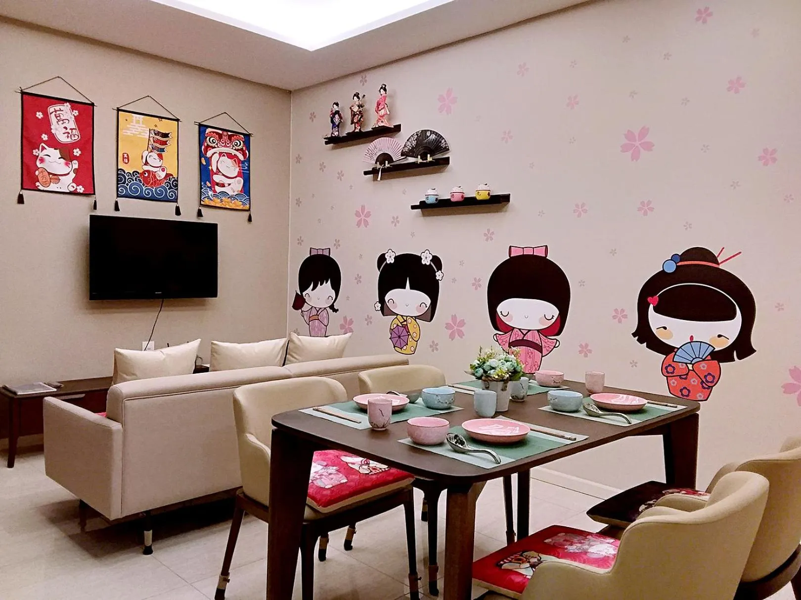 Living room in Dorsett Residences Kuala Lumpur