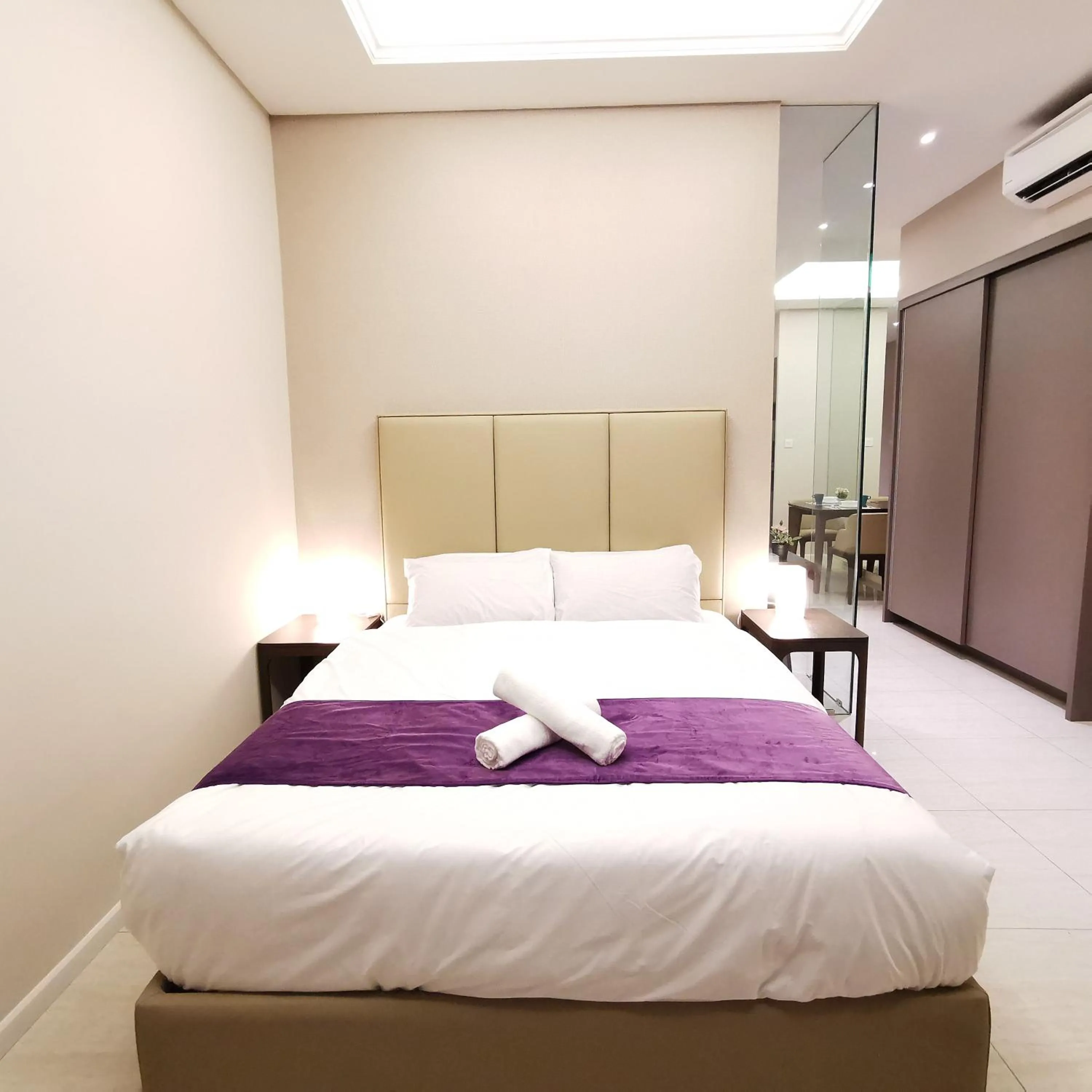 Bed in Dorsett Residences Kuala Lumpur