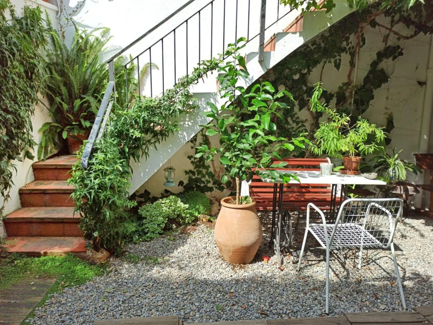 Patio in Marakasa B&B