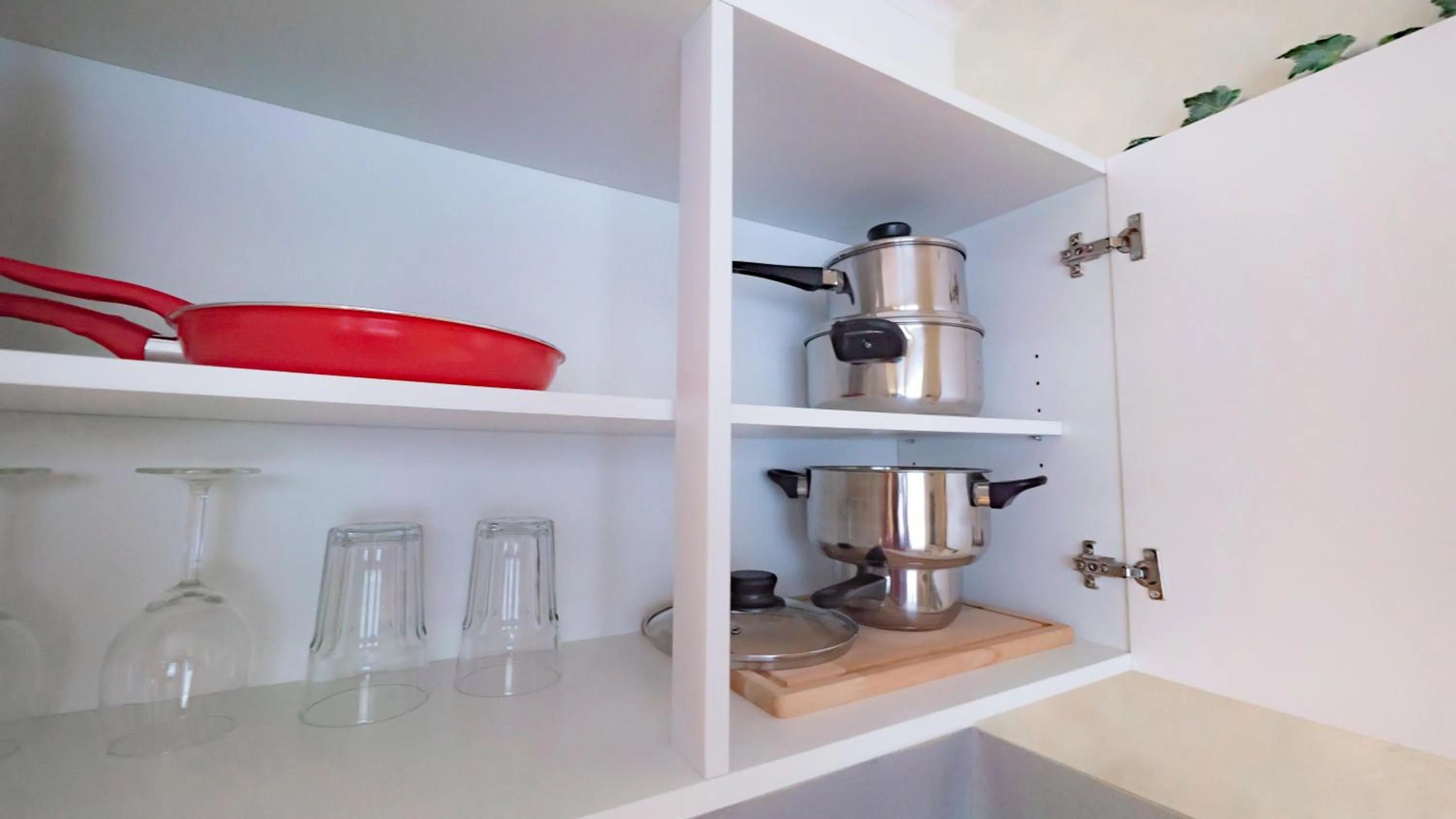 Kitchen or kitchenette in Relax Aachener Boardinghouse Appartements Premium 1