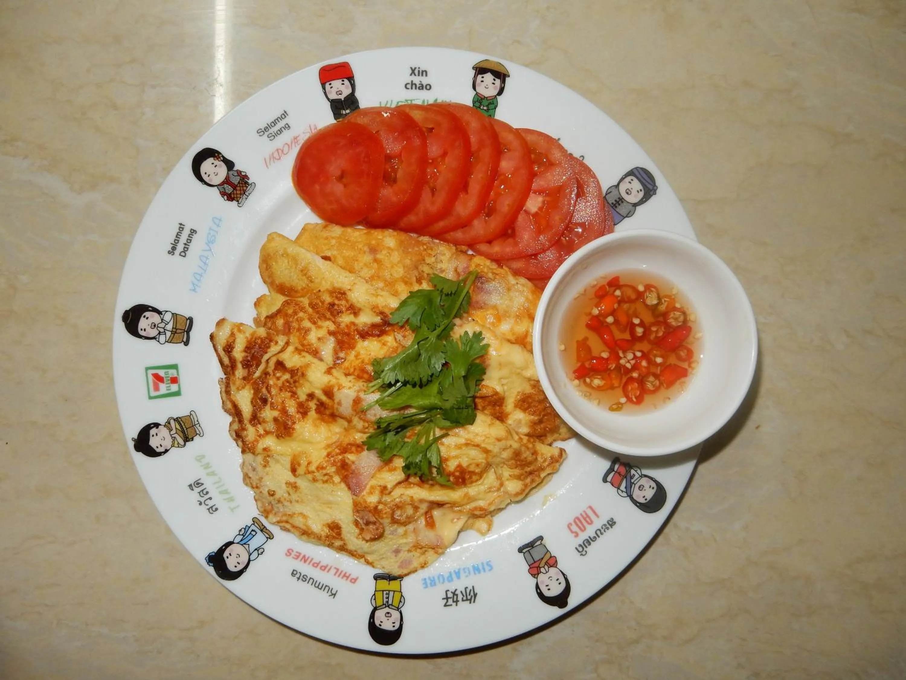 Breakfast in Malee Resort