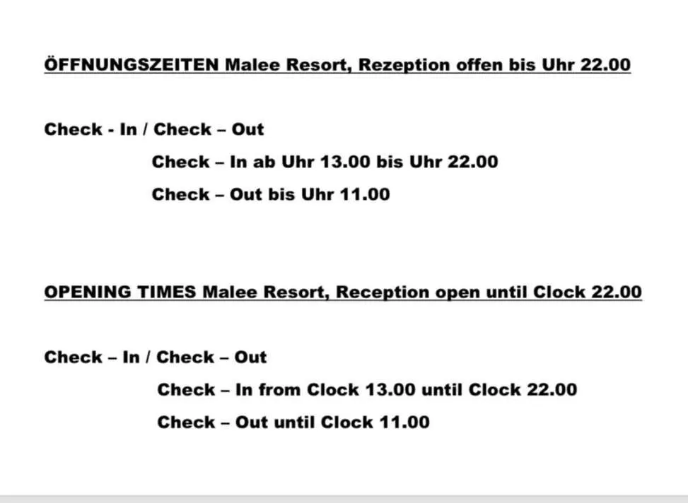 Property building in Malee Resort