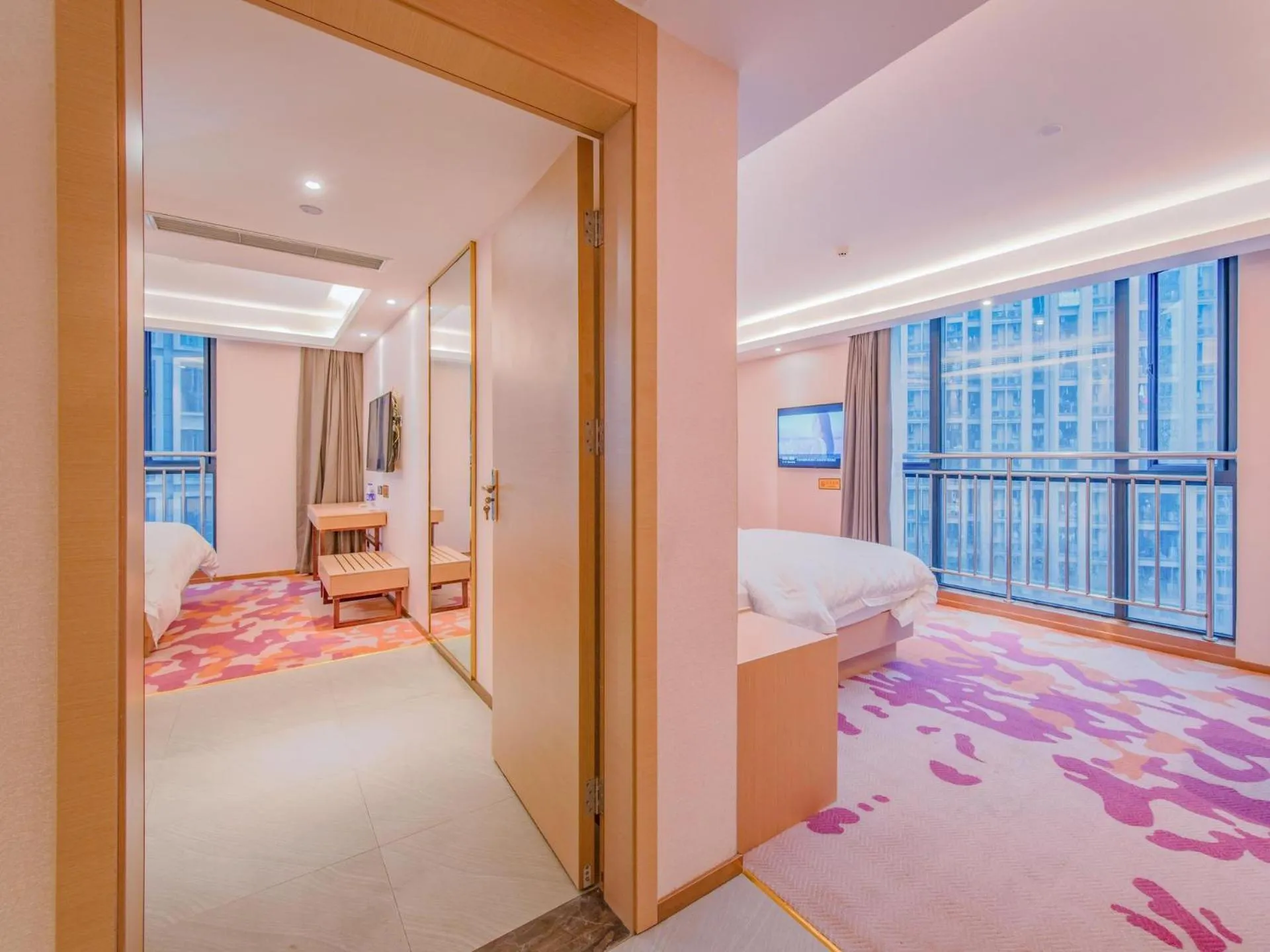 Bed in Lavande Hotel Chongqing Jiangbei Intemational Airport Teminal T3 Shop