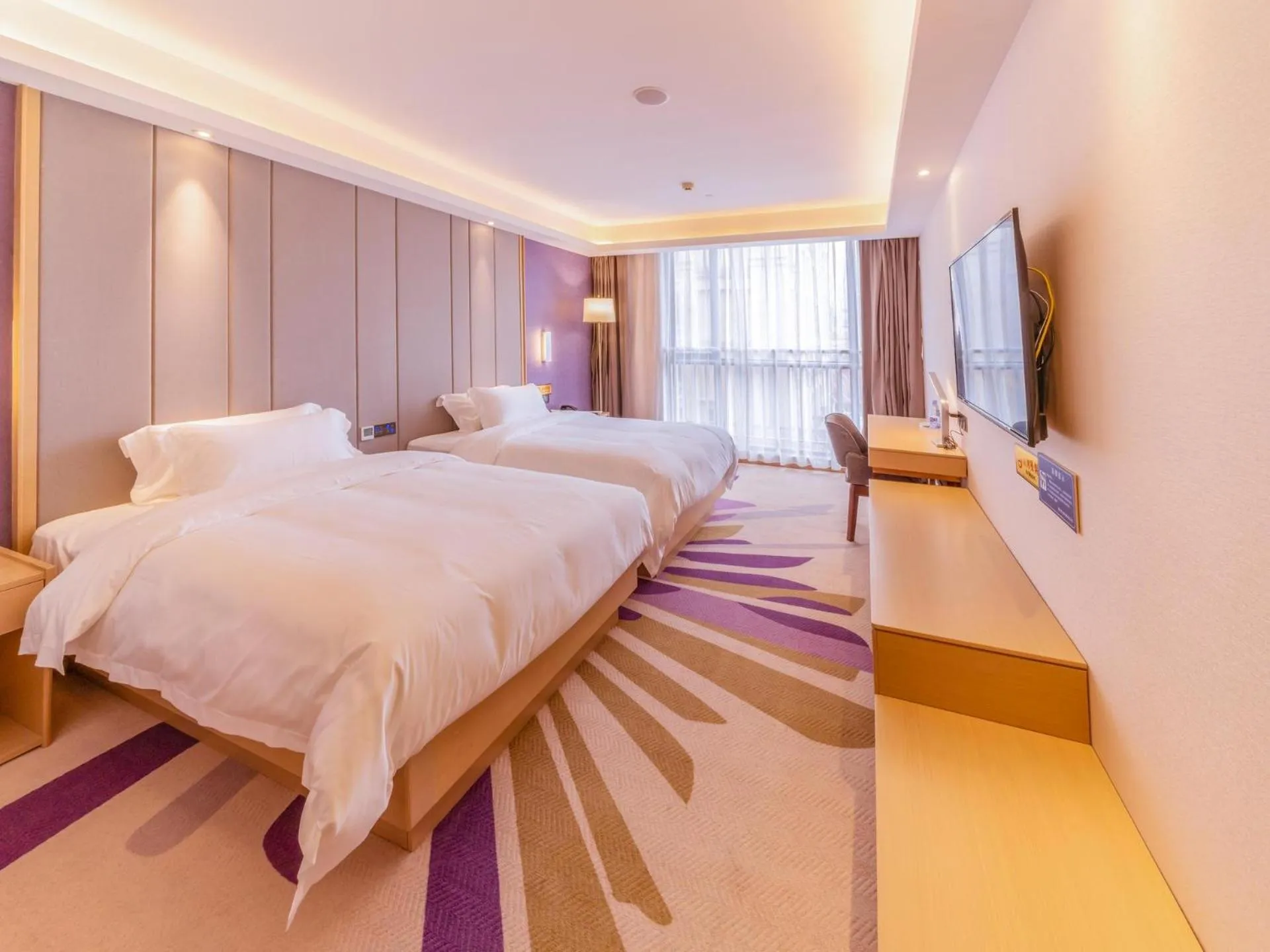 Bed in Lavande Hotel Chongqing Jiangbei Intemational Airport Teminal T3 Shop