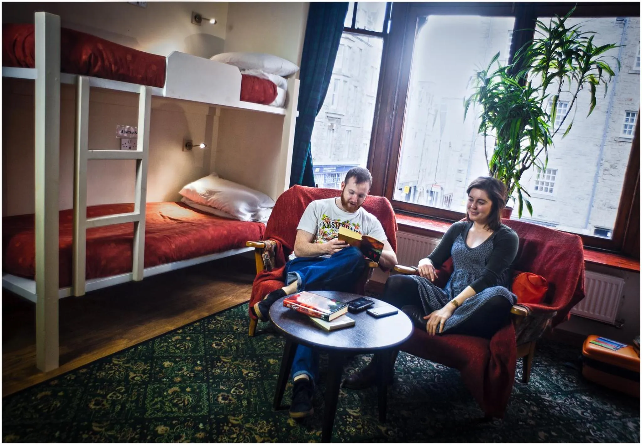 bunk bed, Bed in Royal Mile Backpackers