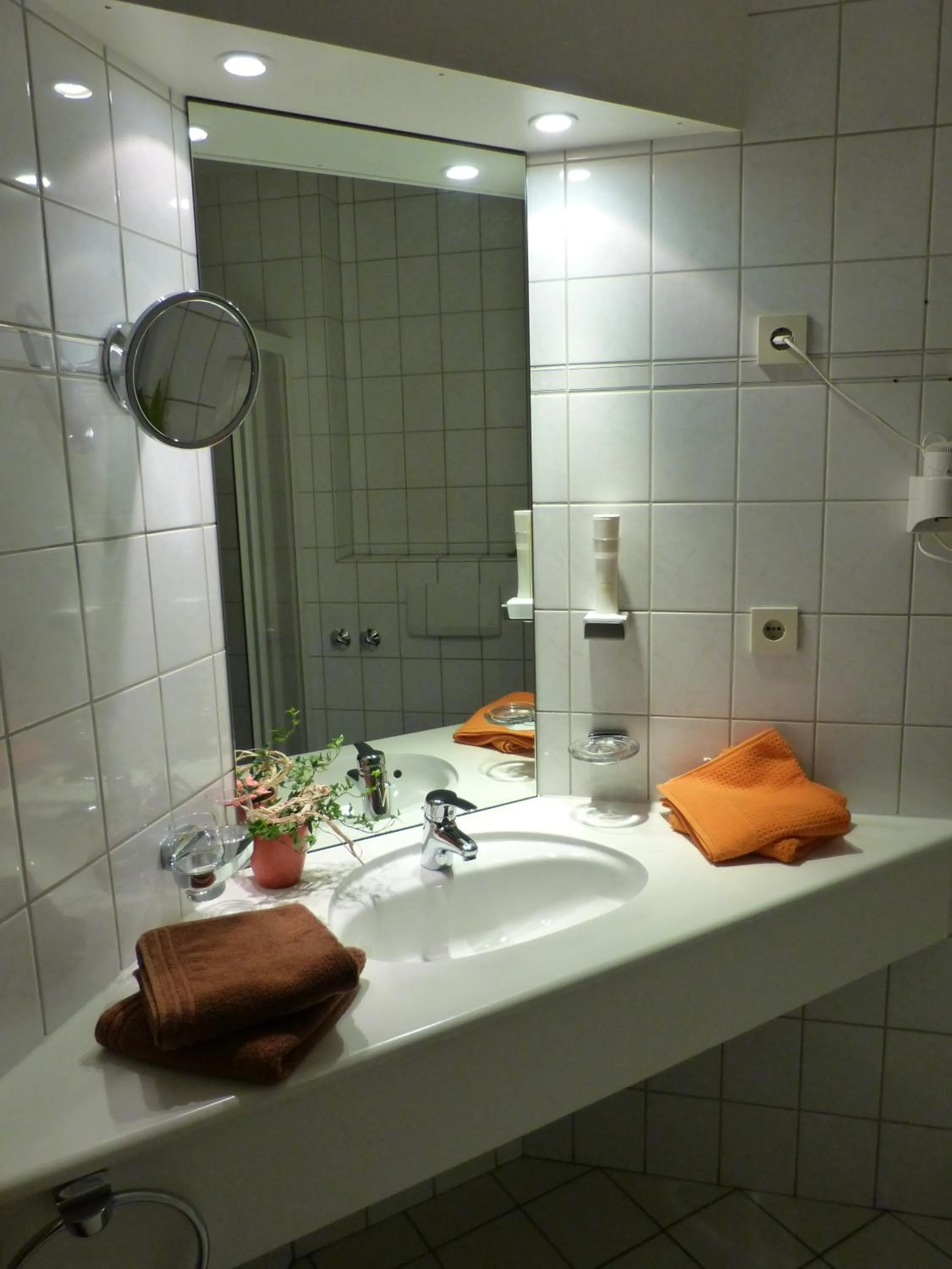 Bathroom in Landgasthaus Gieseke-Asshorn