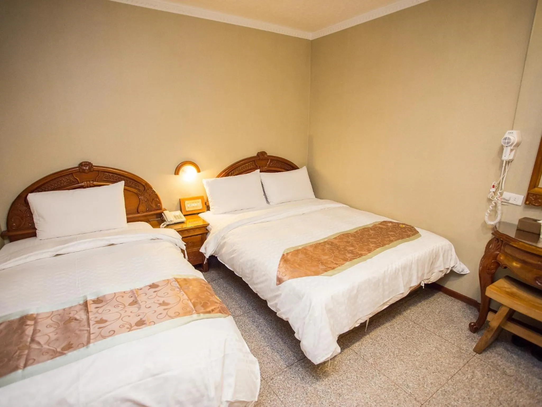 Bed in Mei Jia Mei Hotel