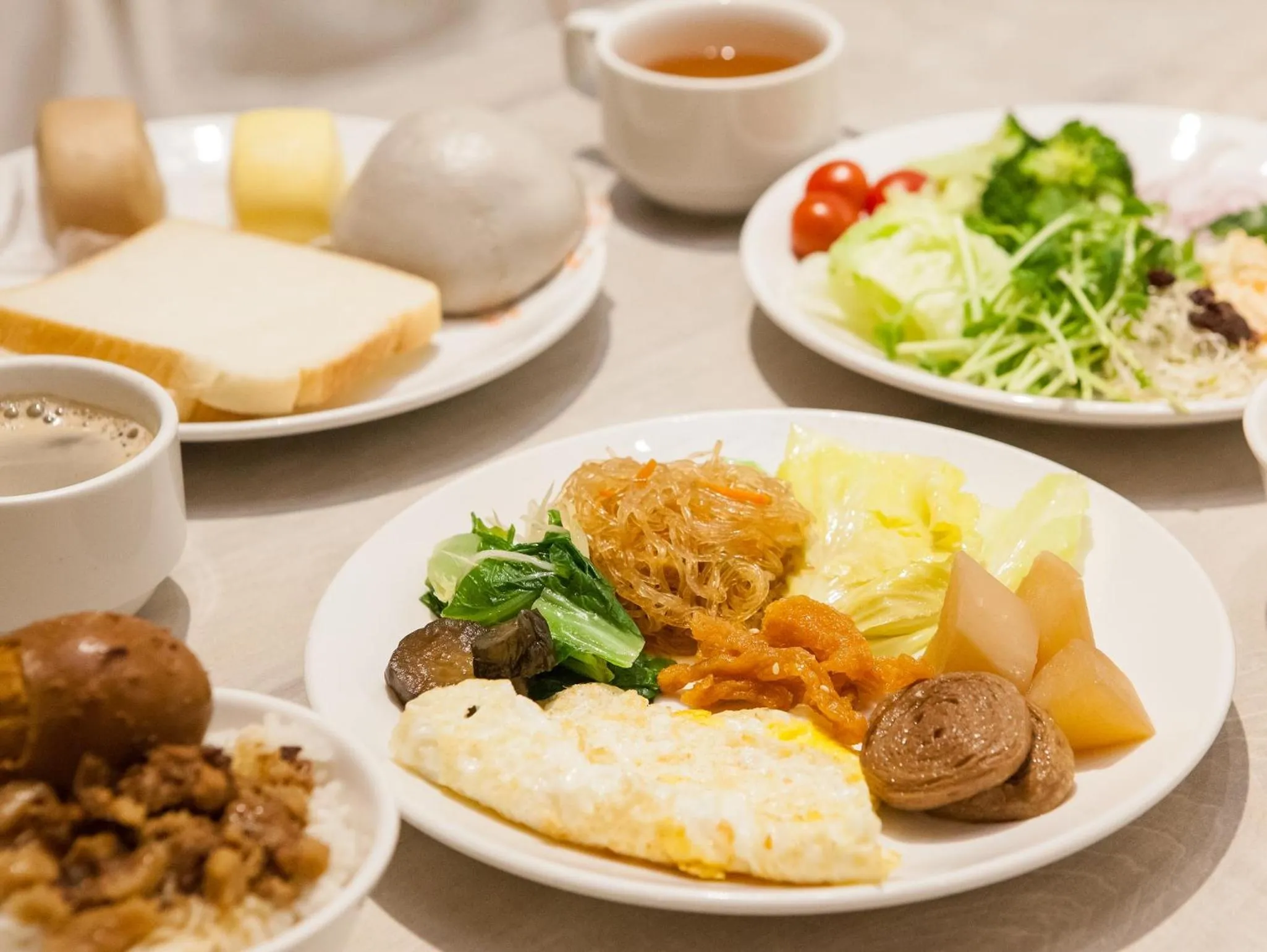 Breakfast in Mei Jia Mei Hotel