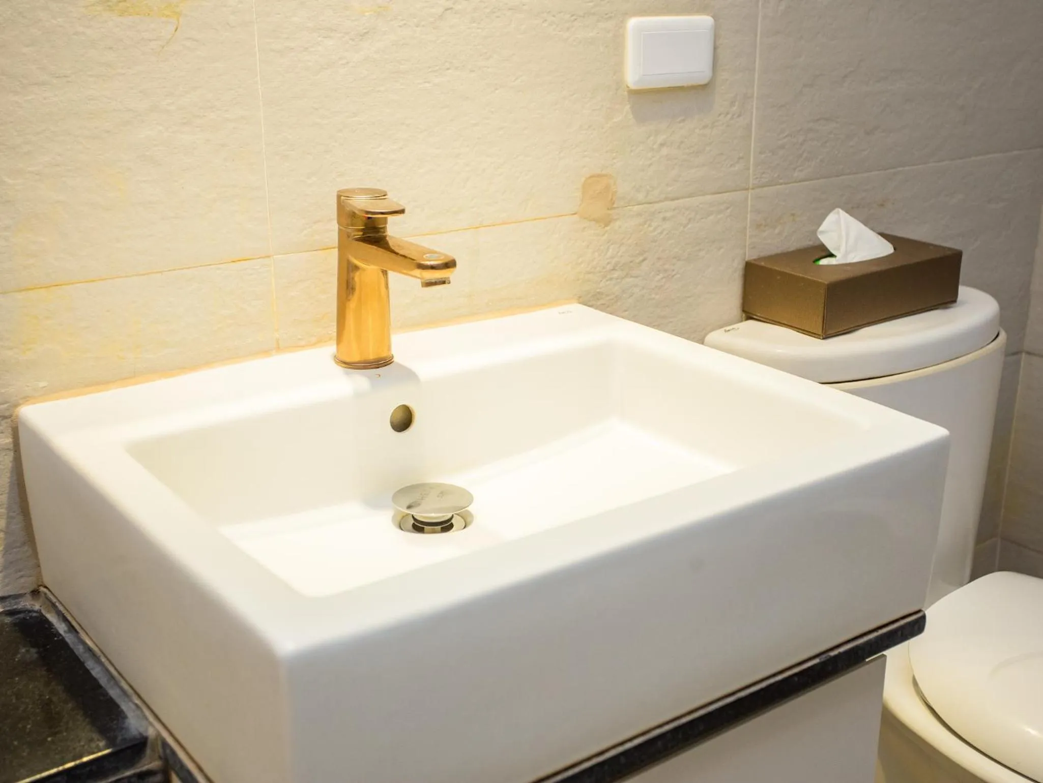 Bathroom in Mei Jia Mei Hotel