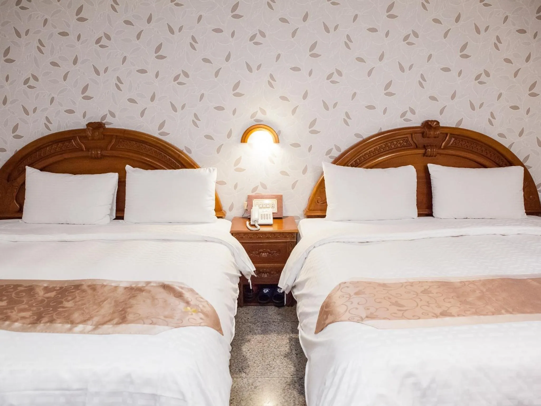 Bed in Mei Jia Mei Hotel