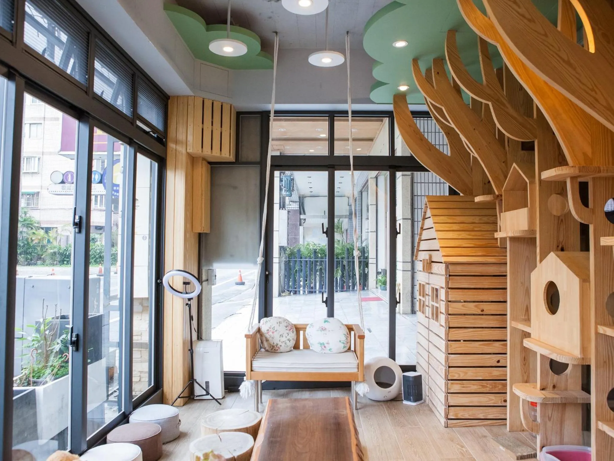 Seating area in Mei Jia Mei Hotel