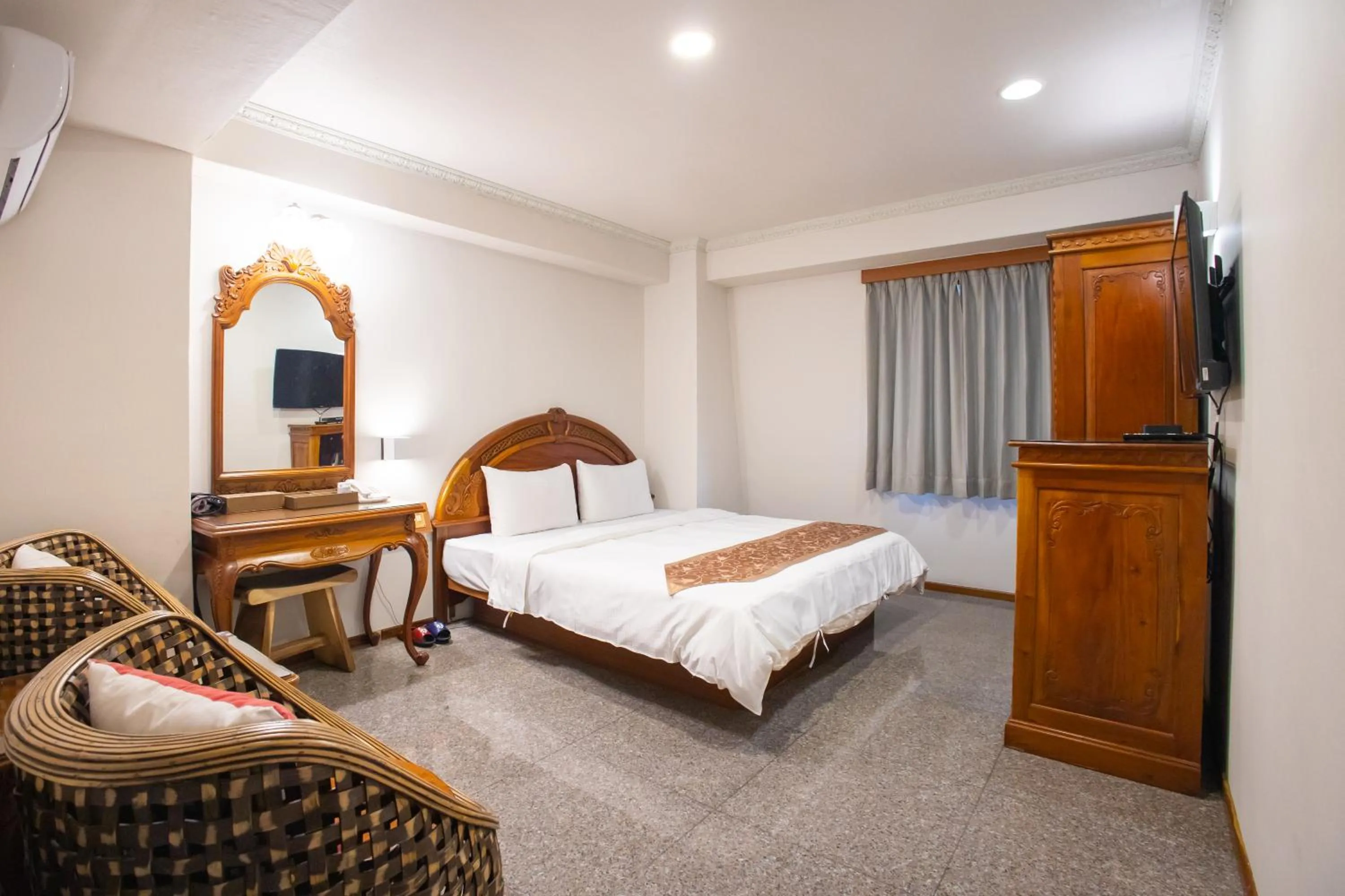 Bed in Mei Jia Mei Hotel