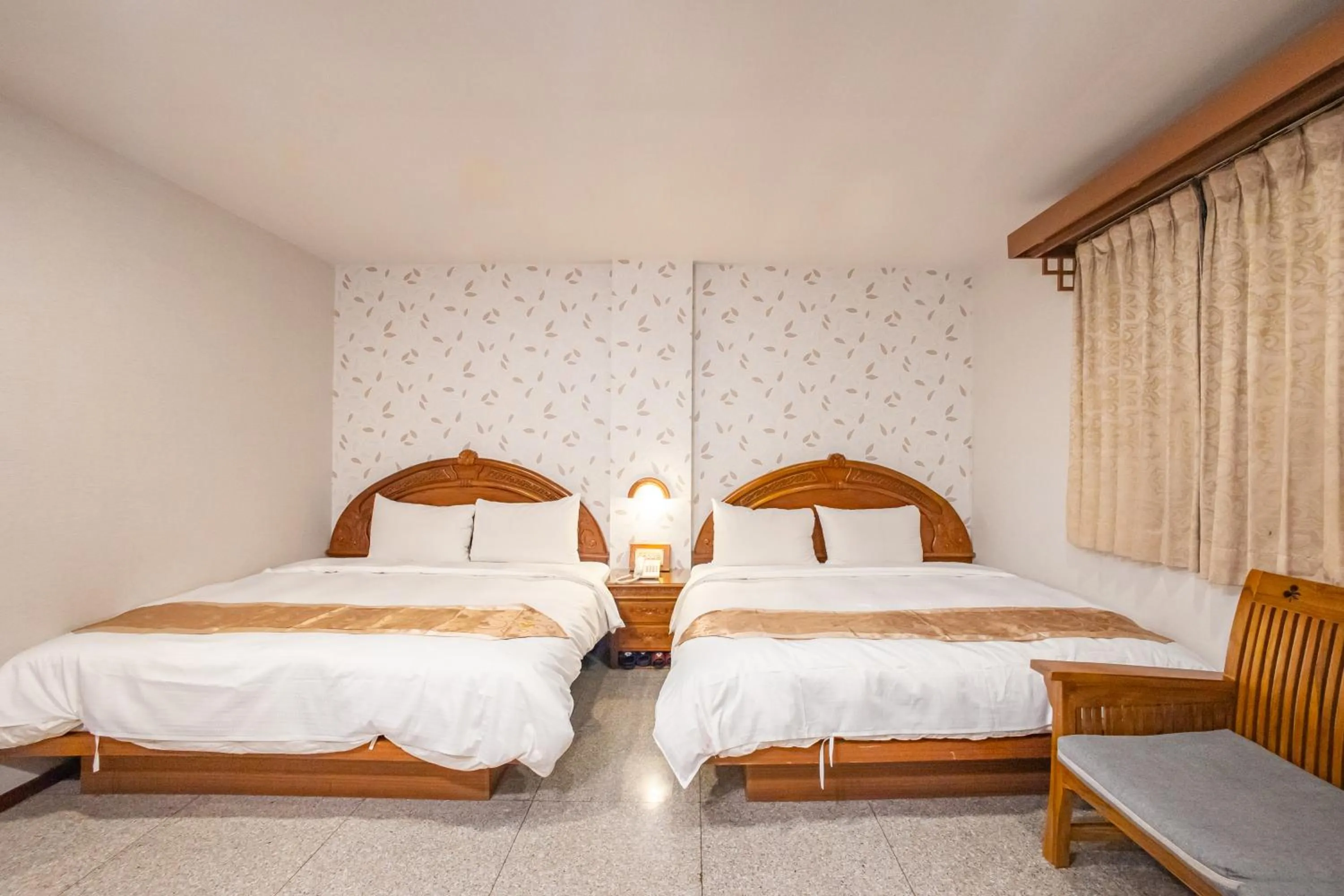 Bed in Mei Jia Mei Hotel