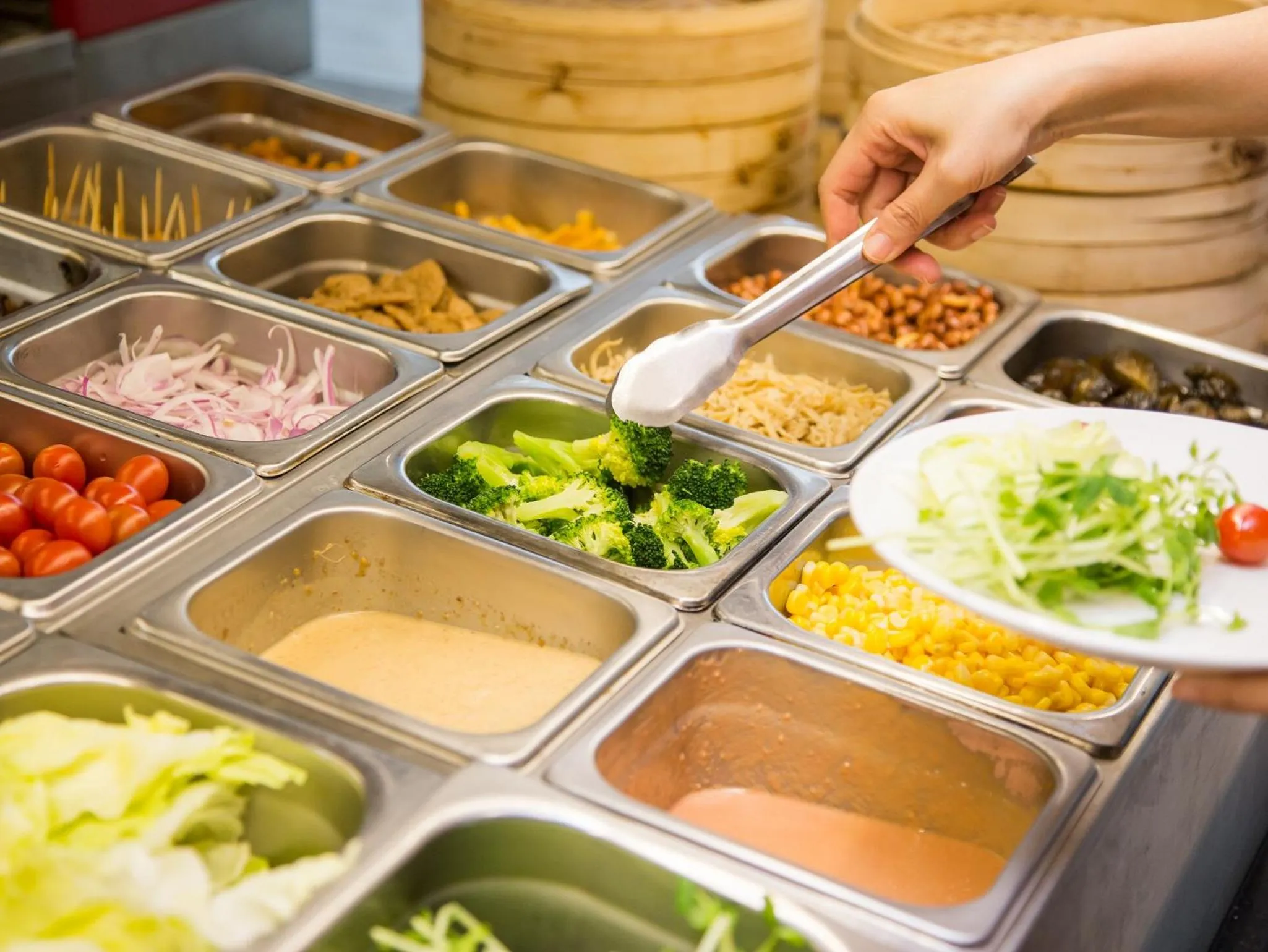 Breakfast in Mei Jia Mei Hotel