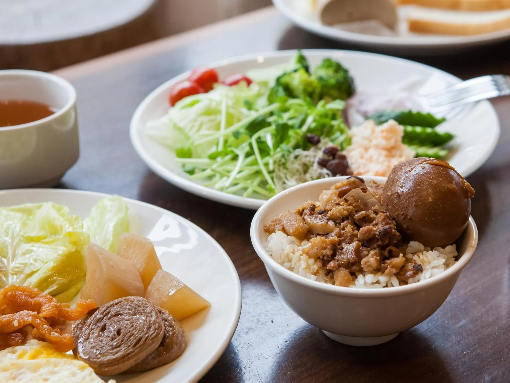 Breakfast in Mei Jia Mei Hotel