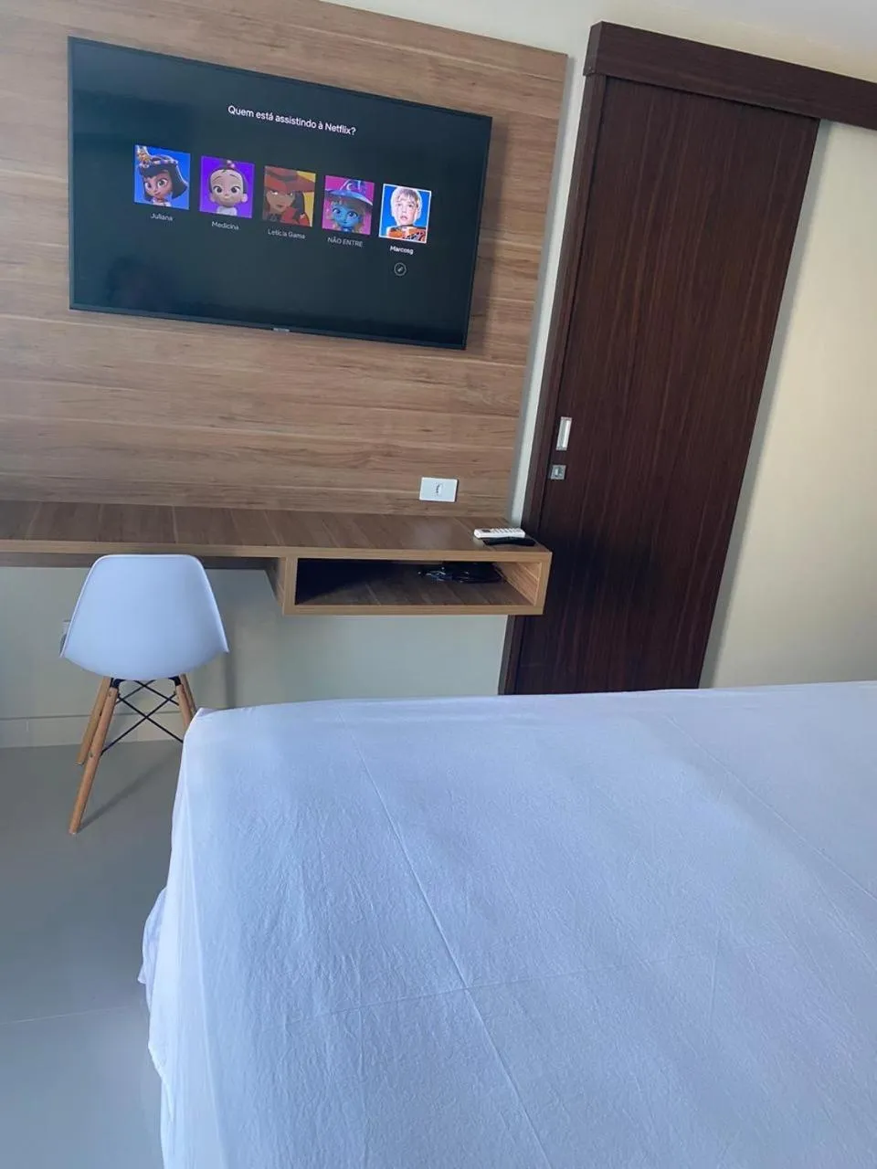 Bedroom in Hotel Orla do Rio Branco