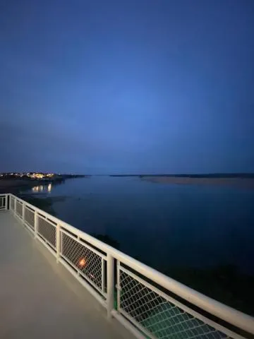 Balcony/Terrace in Hotel Orla do Rio Branco