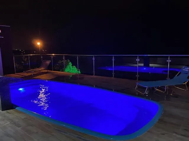 Swimming pool in Hotel Orla do Rio Branco