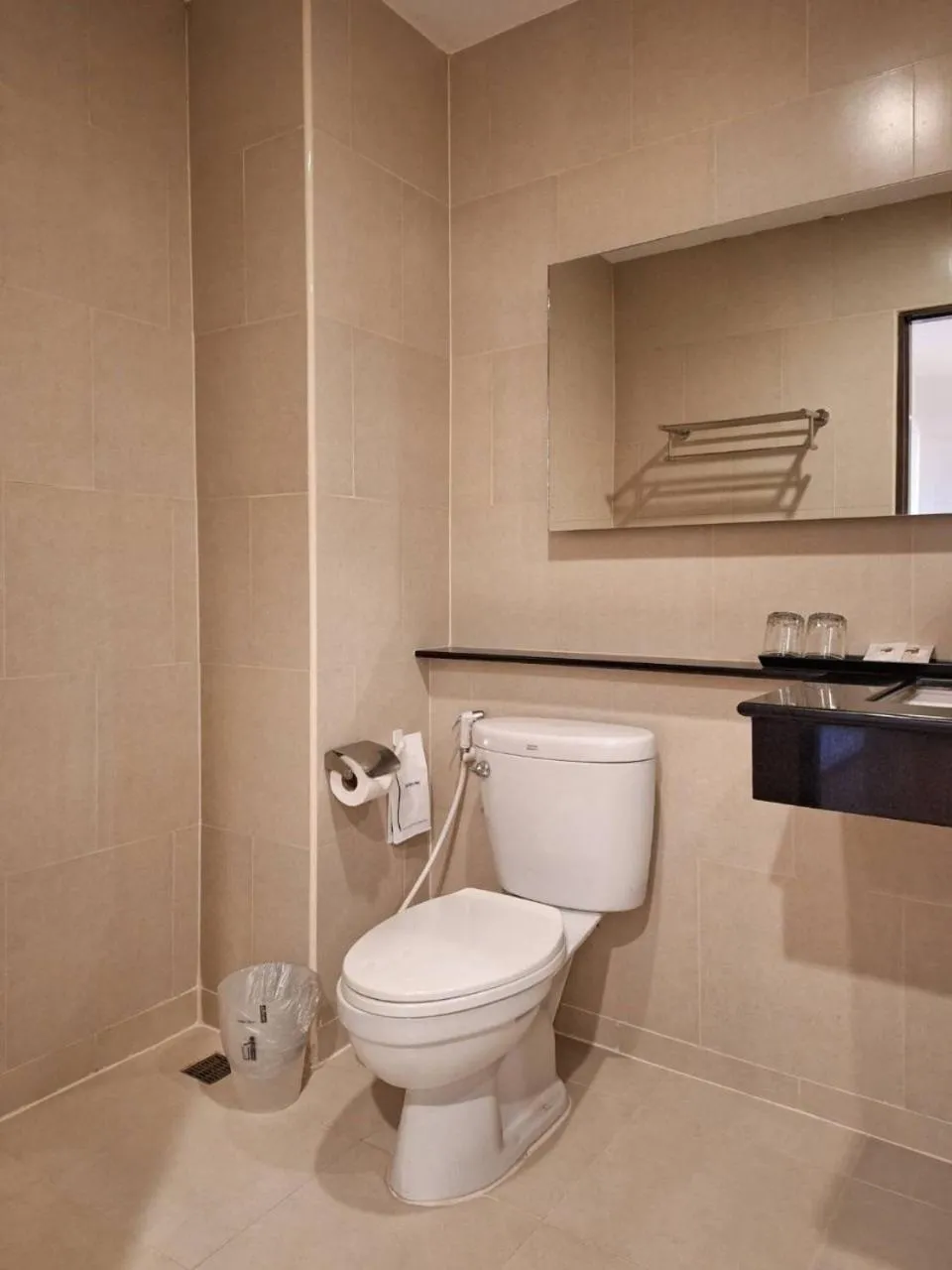 Bathroom in De Hug Hotel & Residence