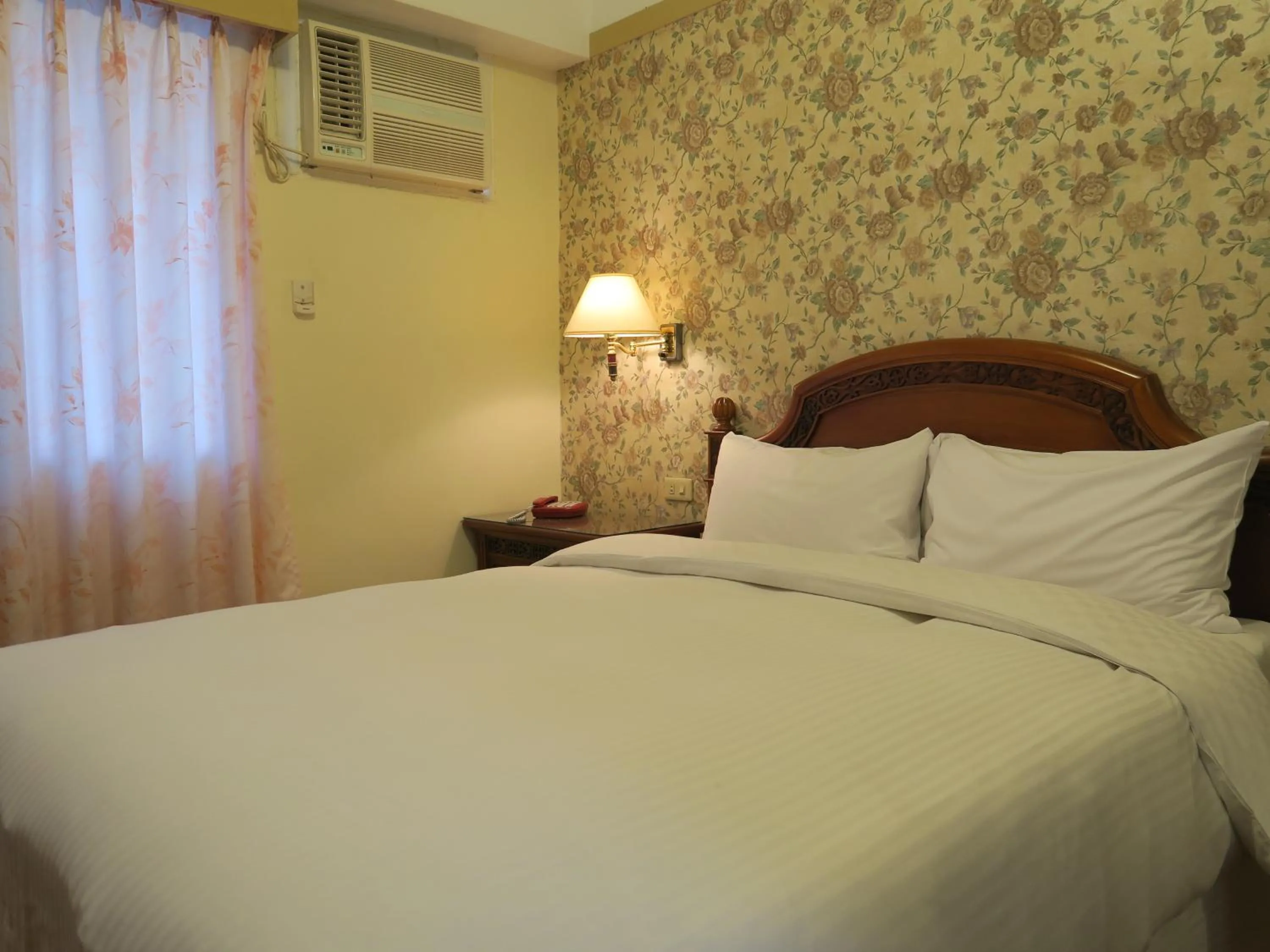 Bed in Champagne Hotel