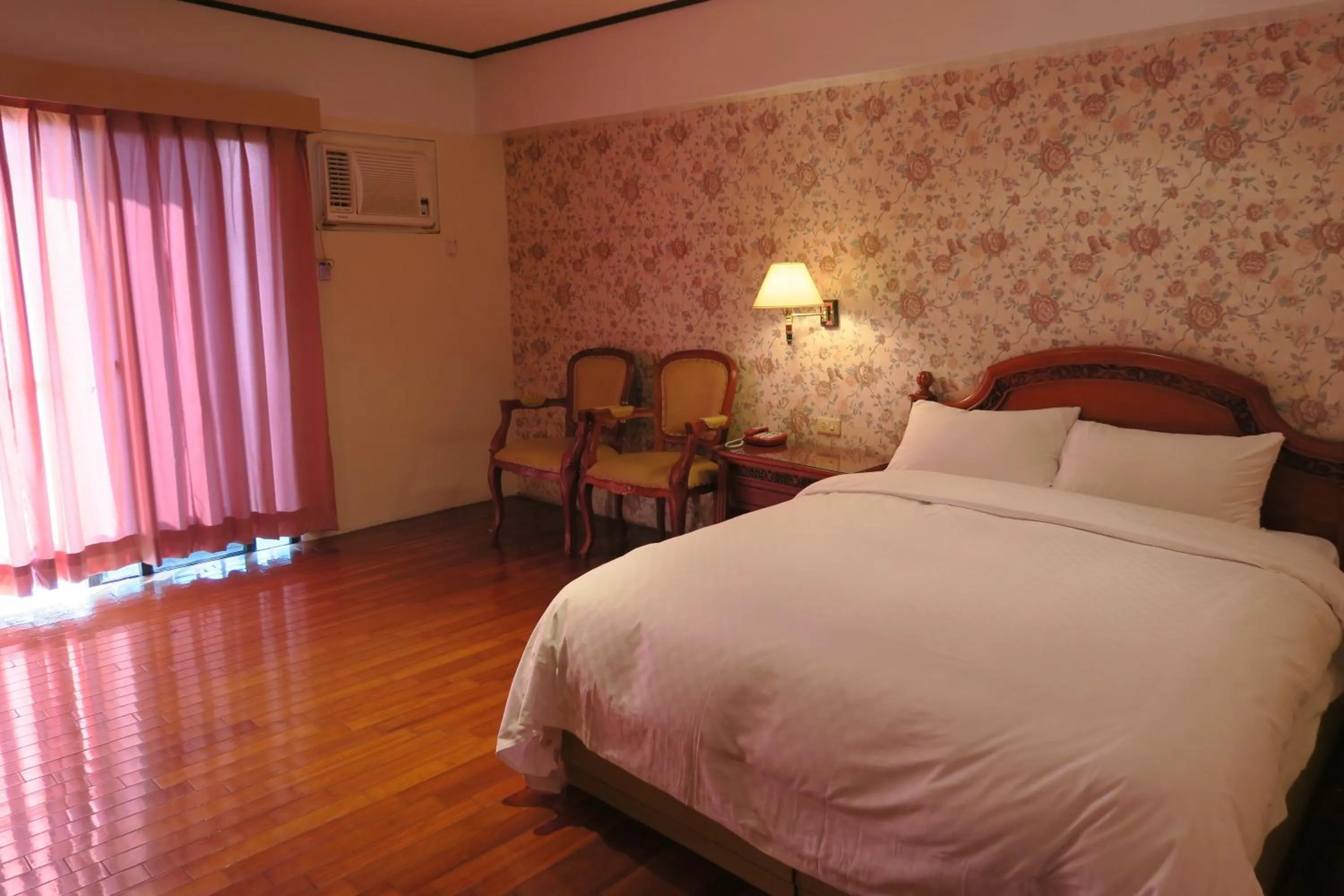 Bed in Champagne Hotel