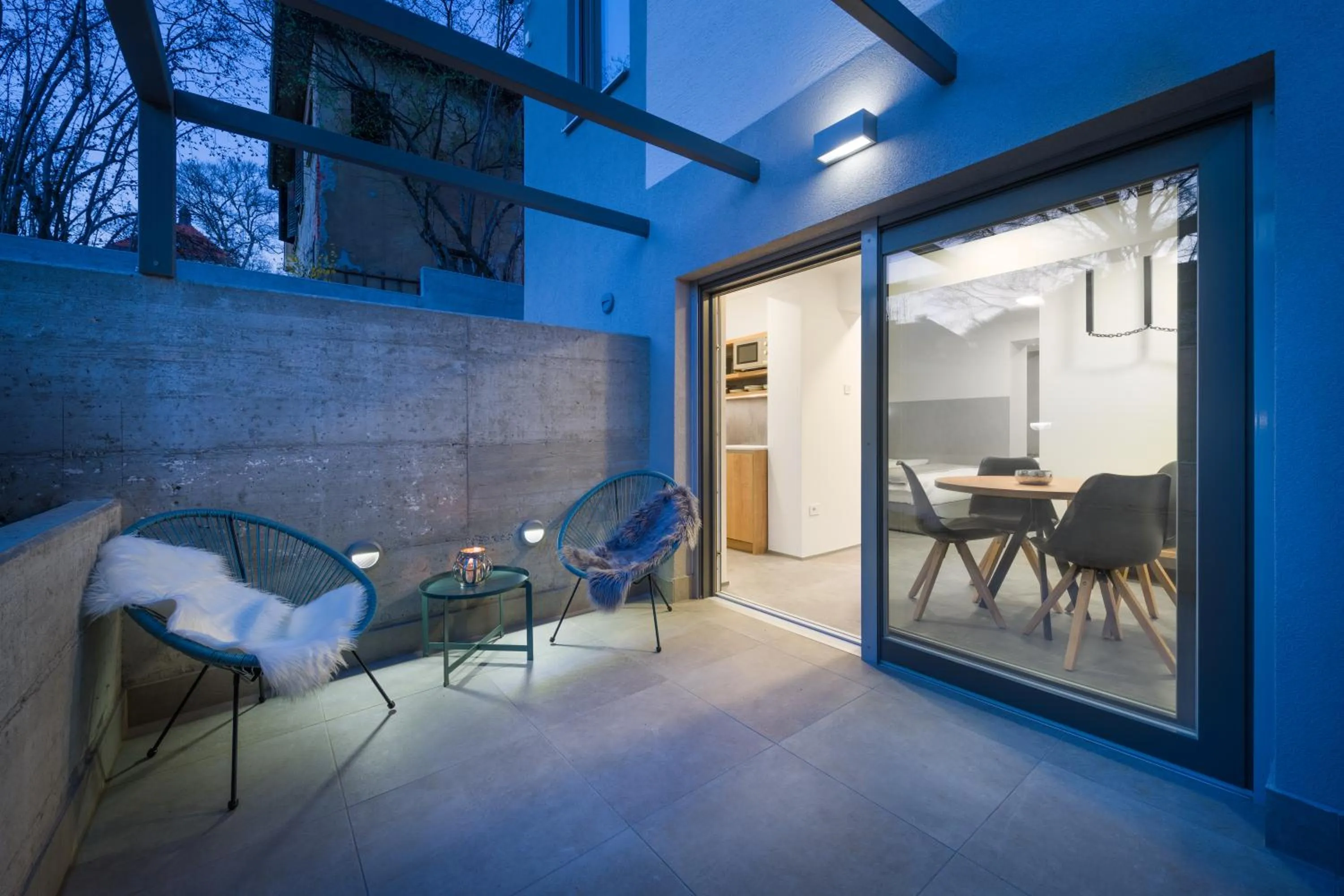 Balcony/Terrace in Vila Emona - Central Apartments - Free Parking