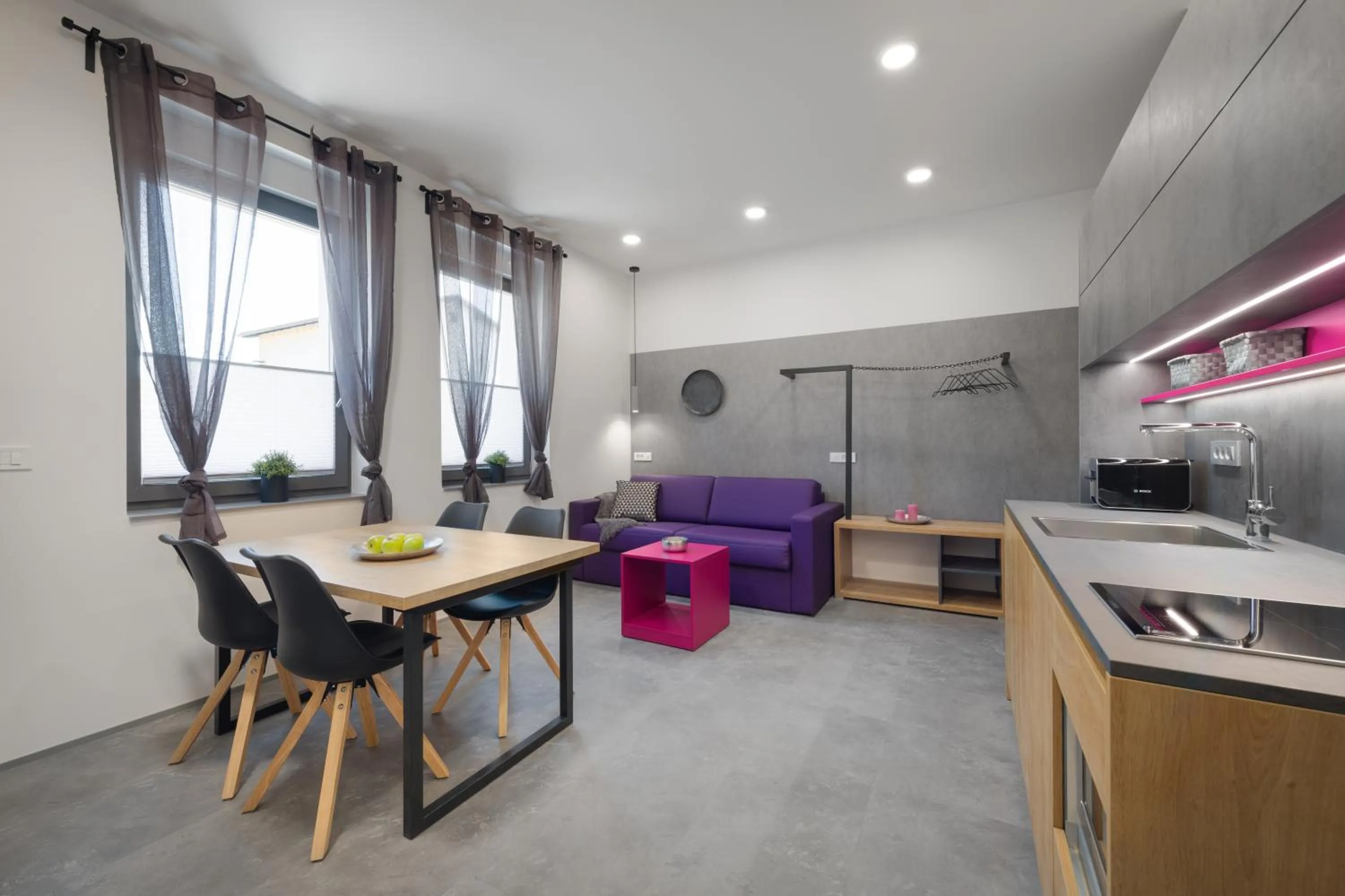 Living room in Vila Emona - Central Apartments - Free Parking