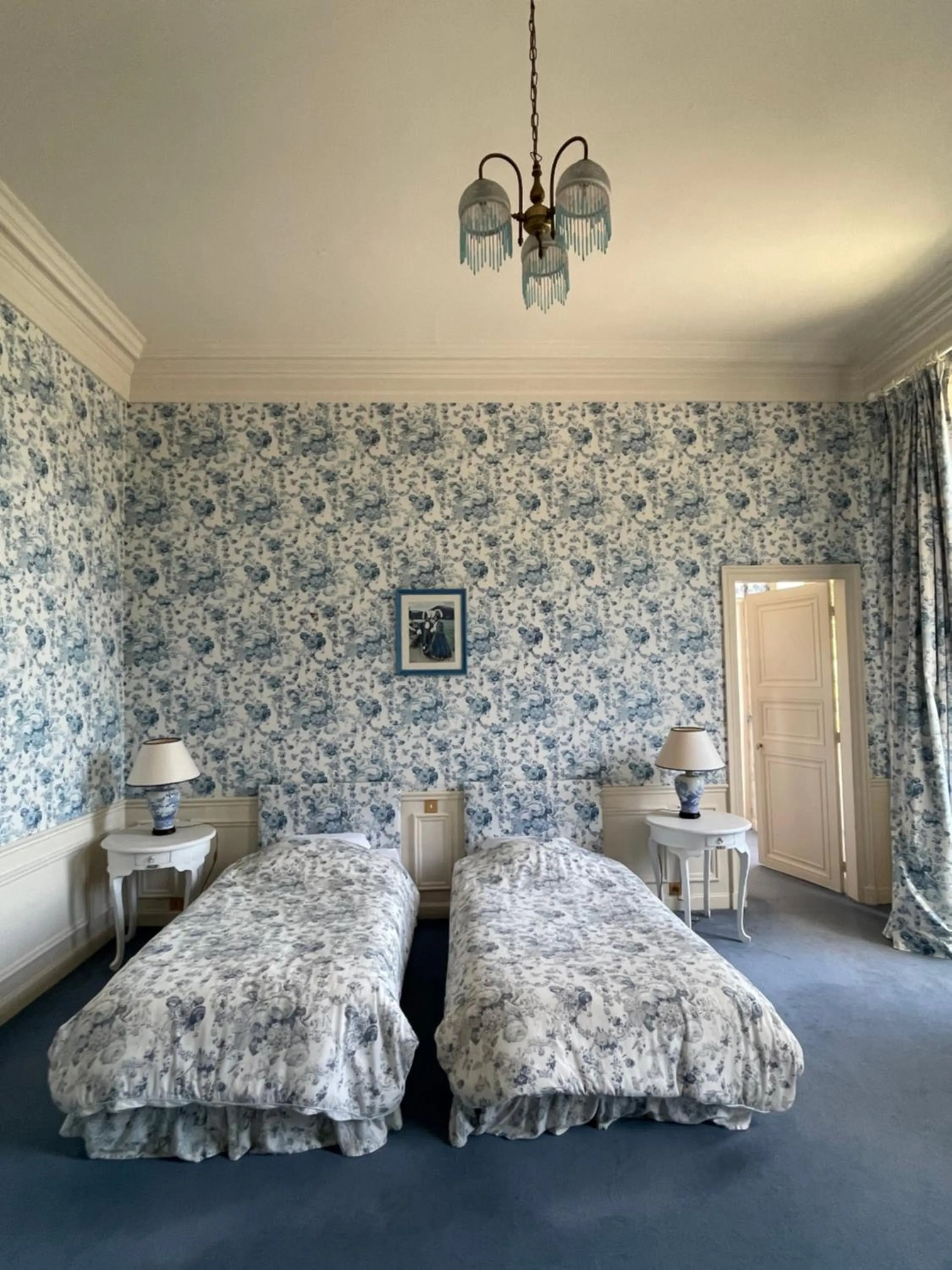 Bed in Château de Praslins