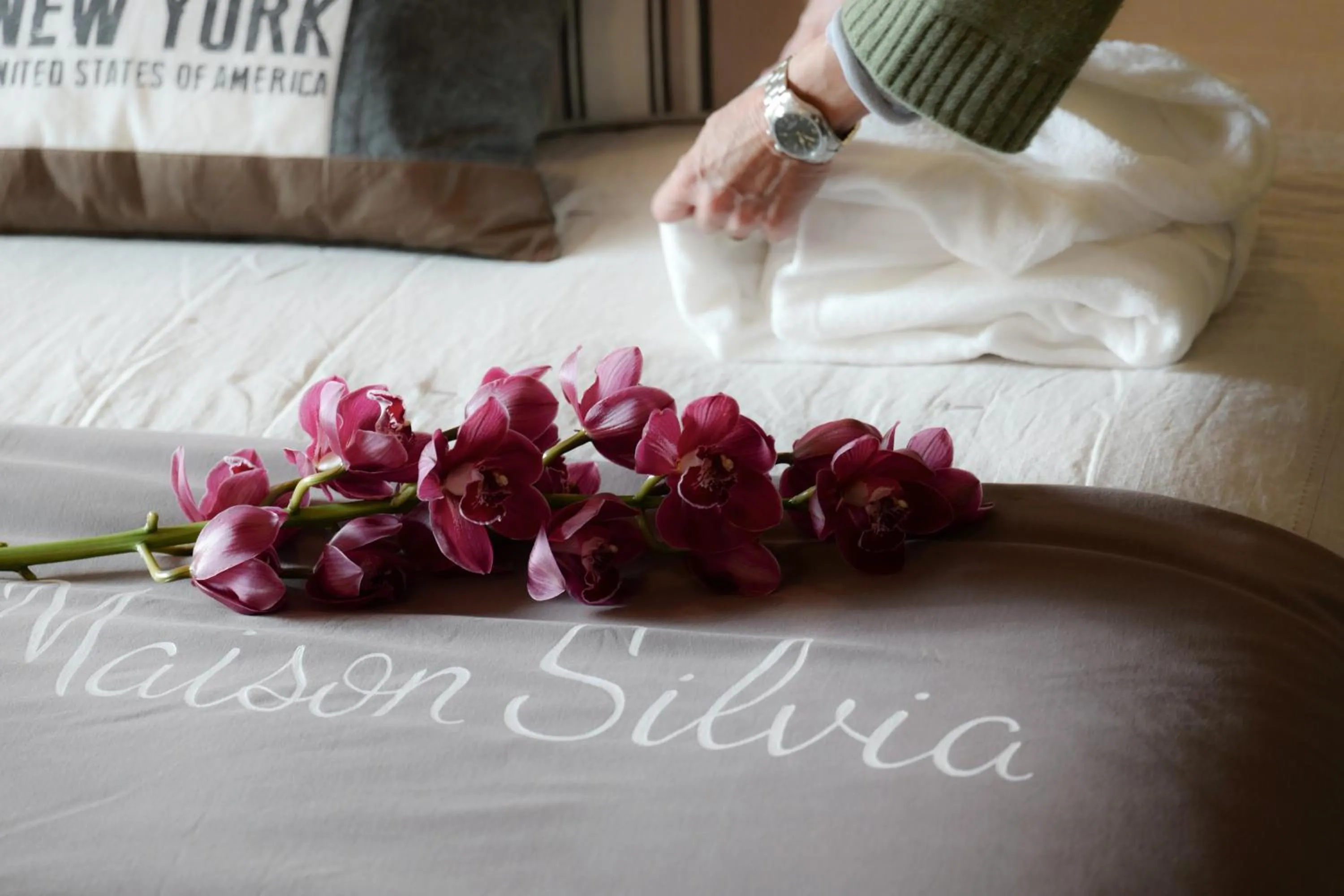 Bed in Maison Silvia