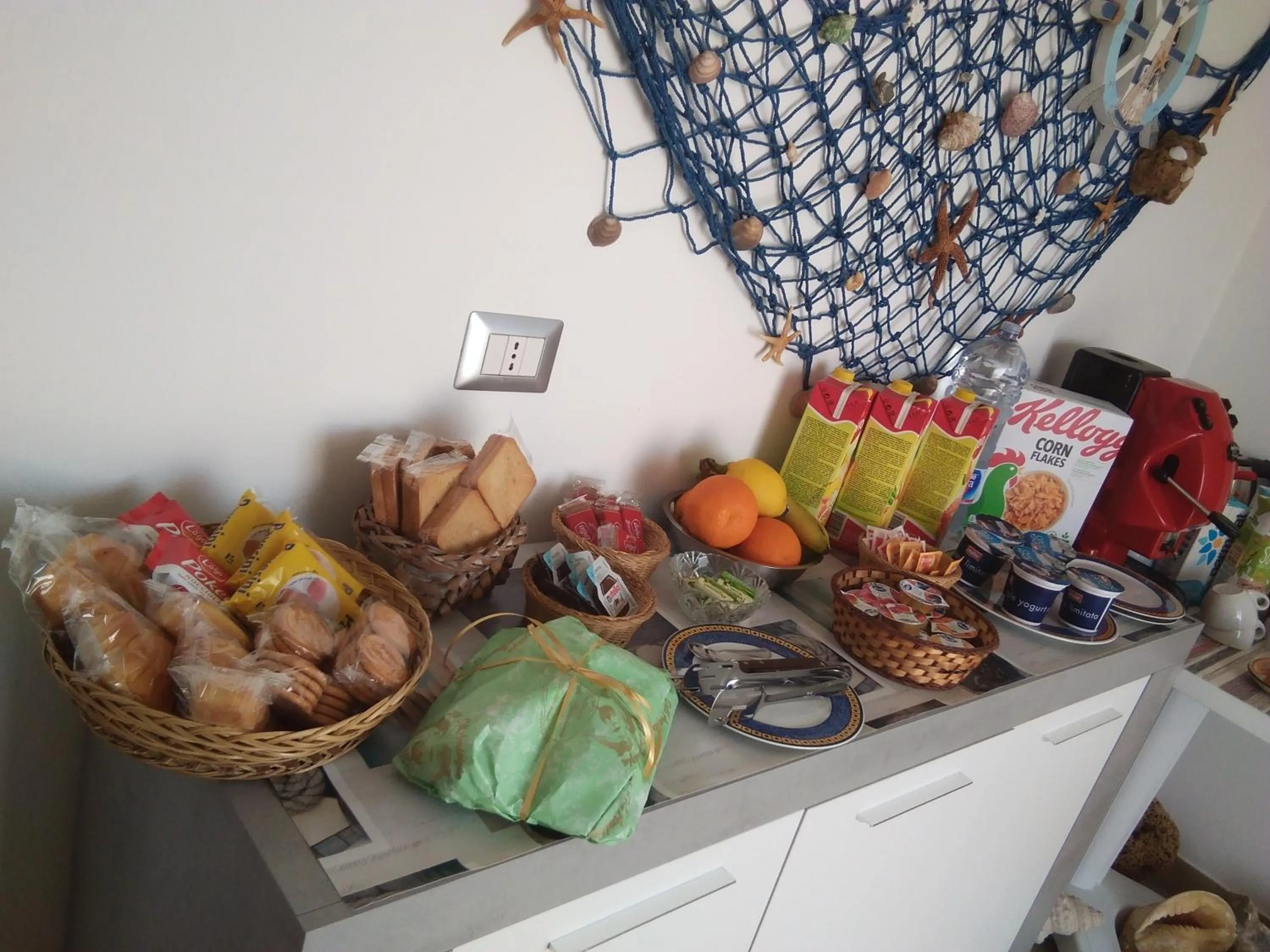 Food and drinks in B&B La Casa di Pino