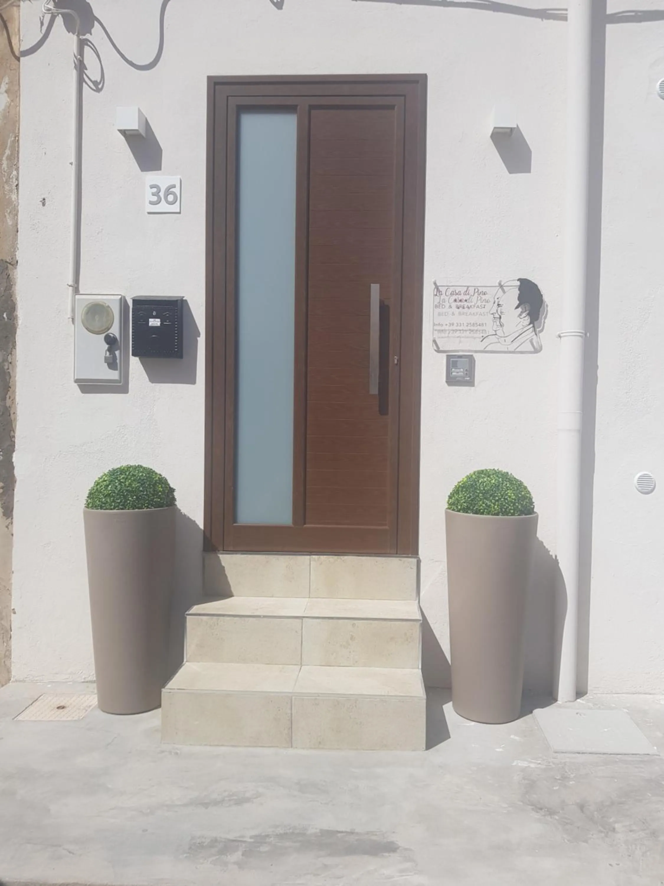 Patio in B&B La Casa di Pino