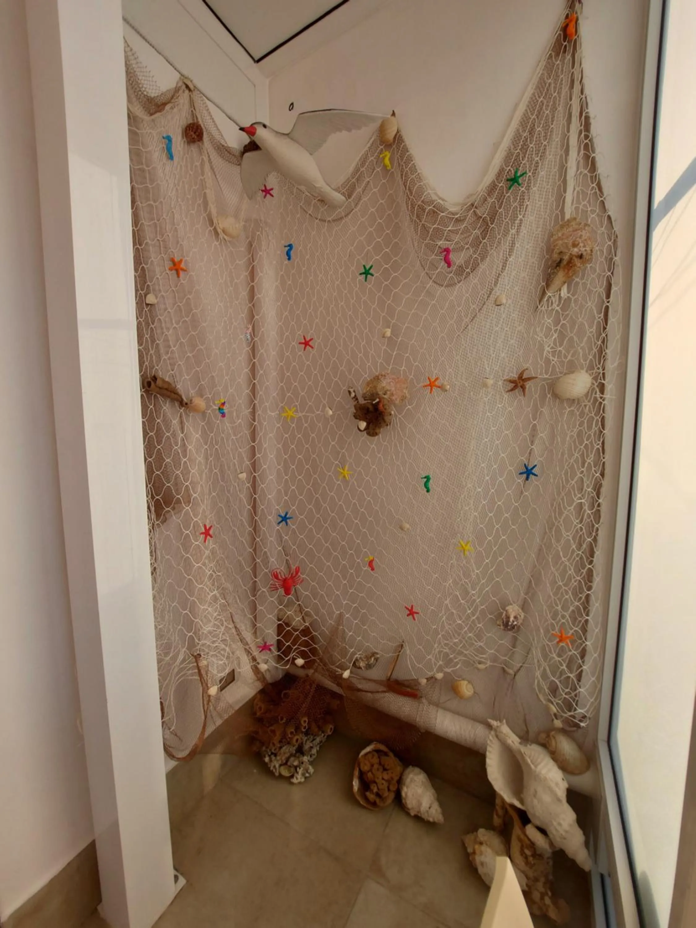 Decorative detail in B&B La Casa di Pino