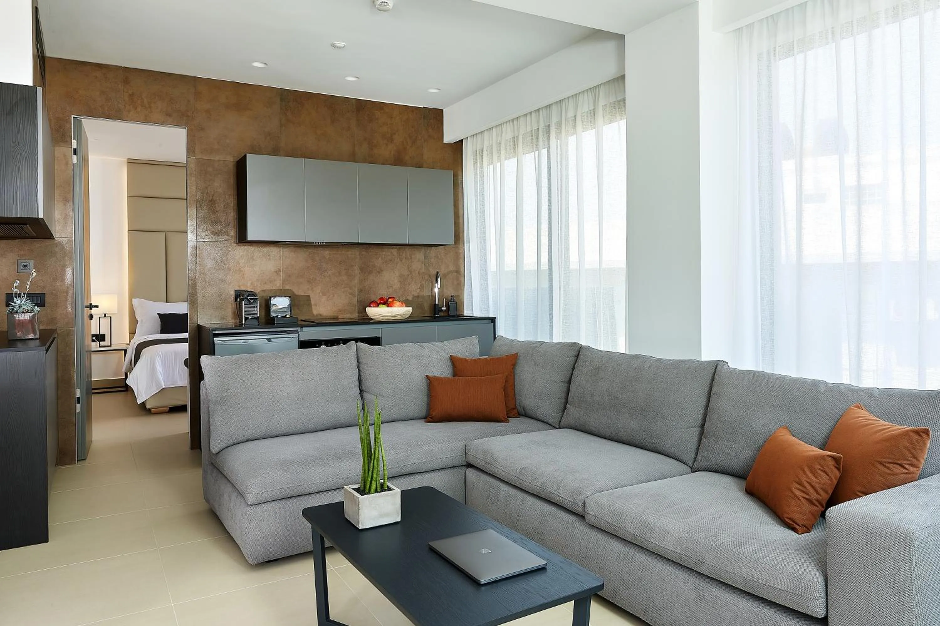 Seating area in City Lion by Semavί