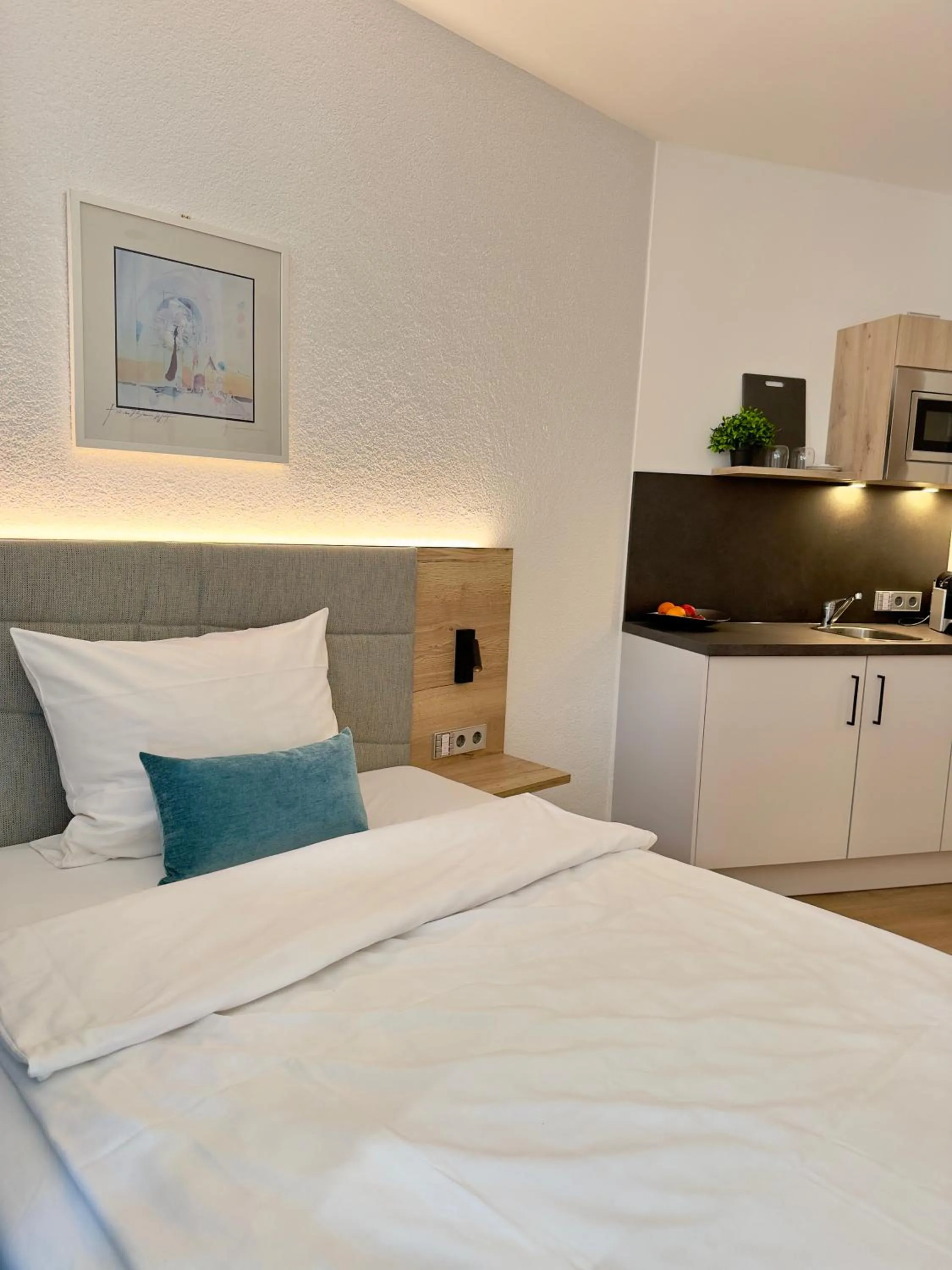 Bed in Living & Serviced Apartments by Blauer Wolf