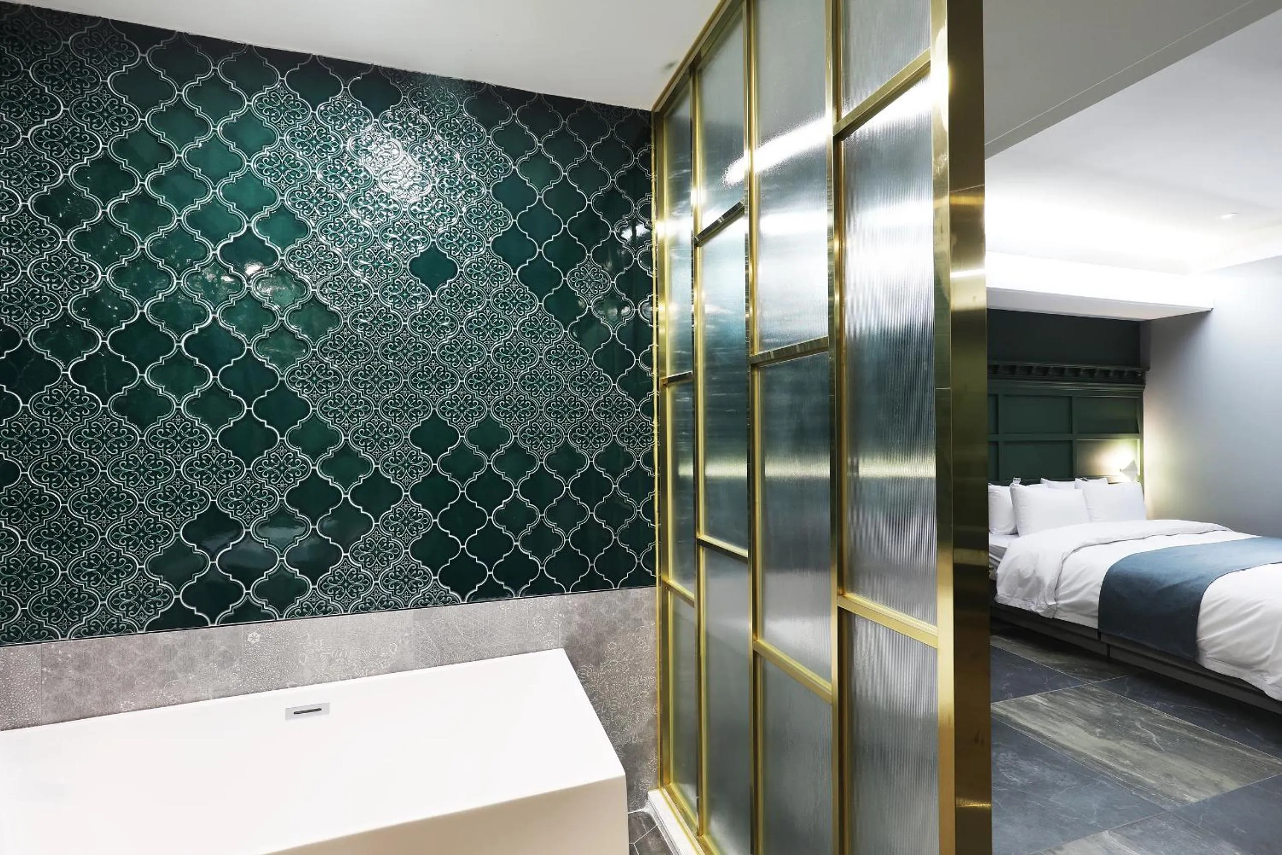 Bed in El Tower Hotel