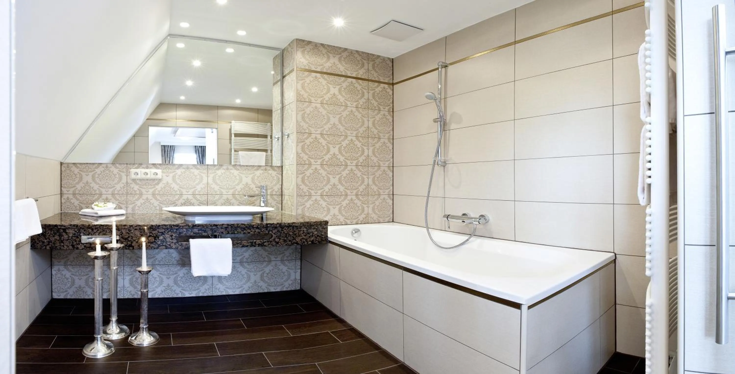 Bathroom in Burghotel