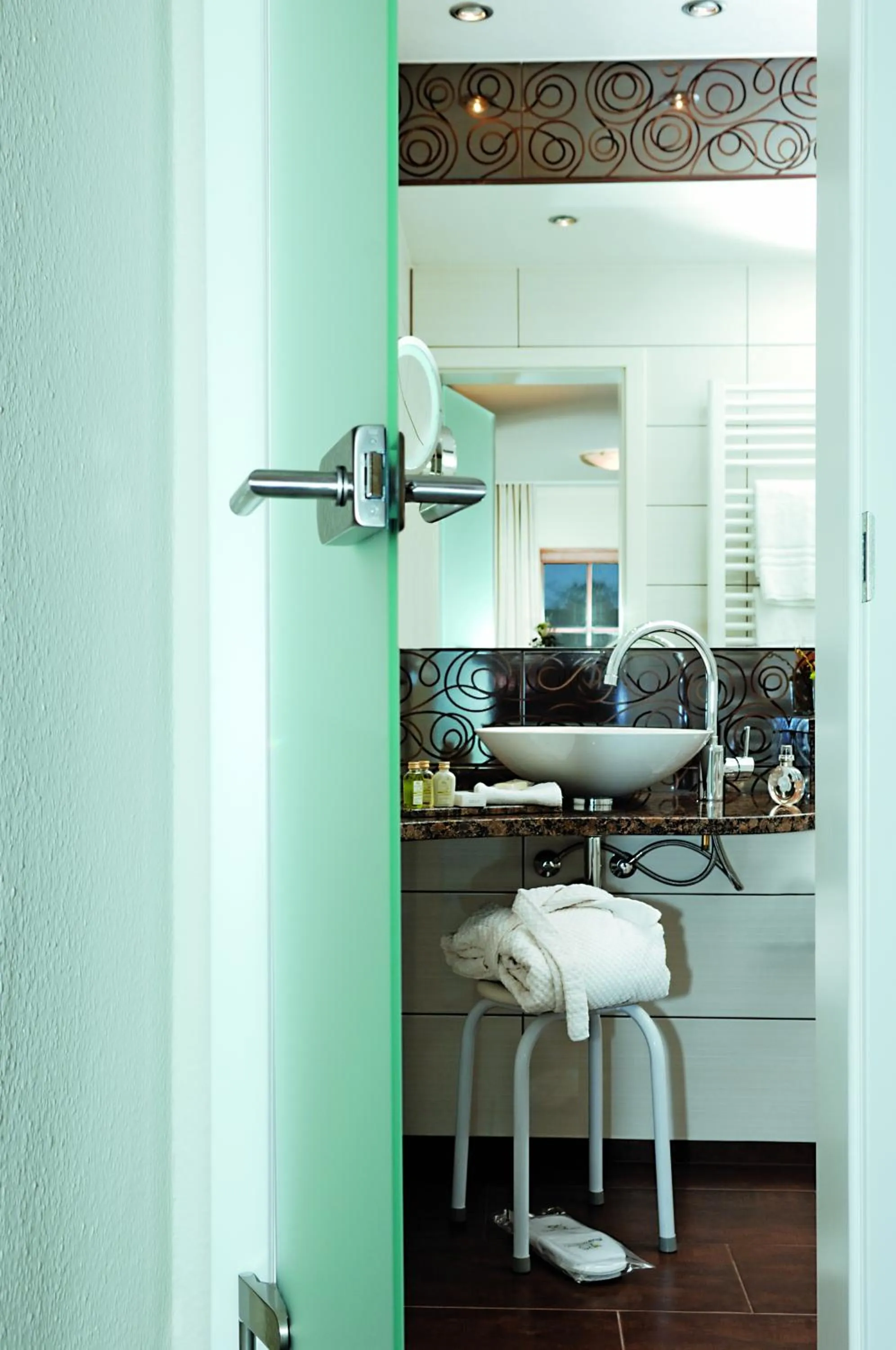 Bathroom in Burghotel