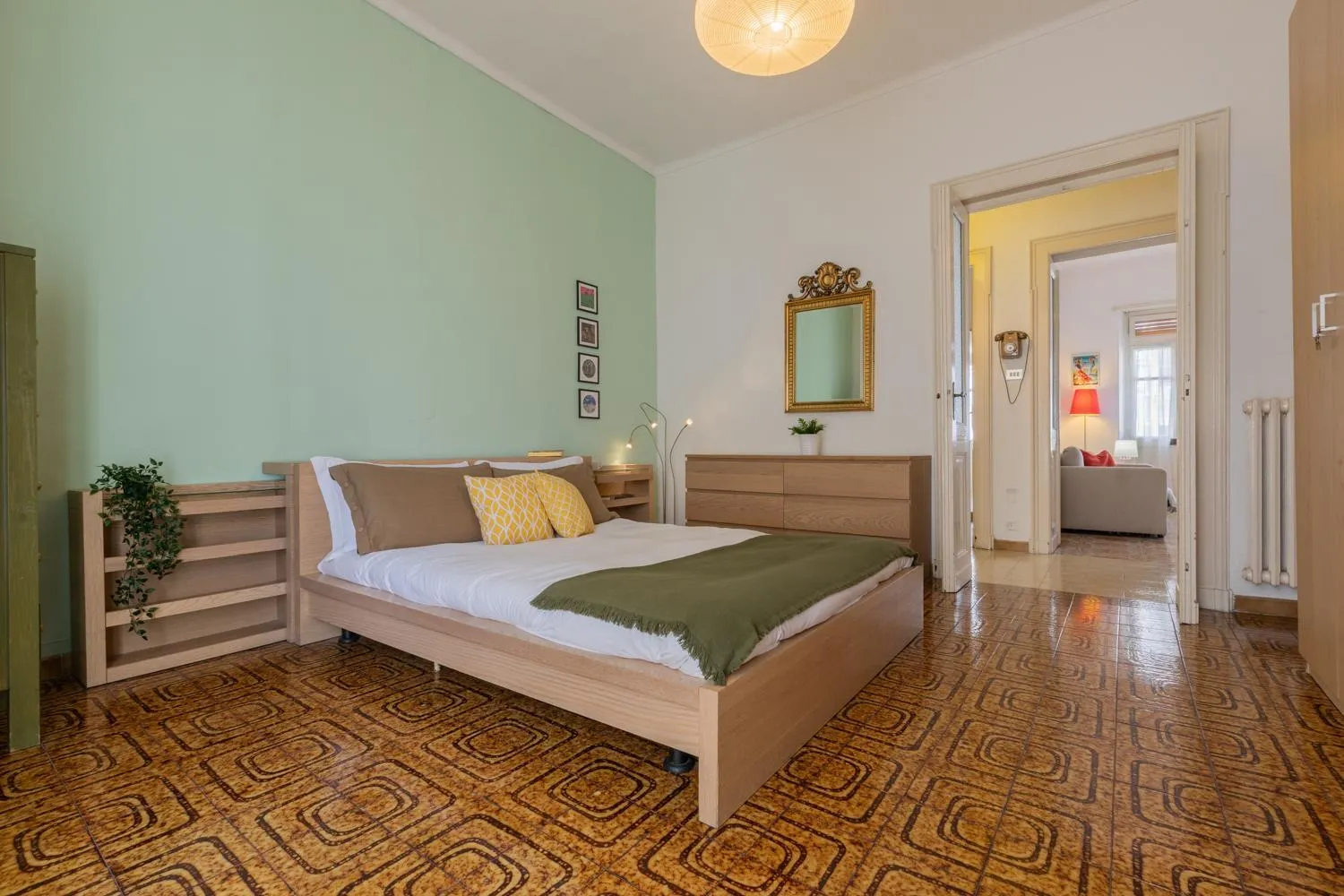 Bedroom, Bed in La Casa dei Colori by Wonderful Italy