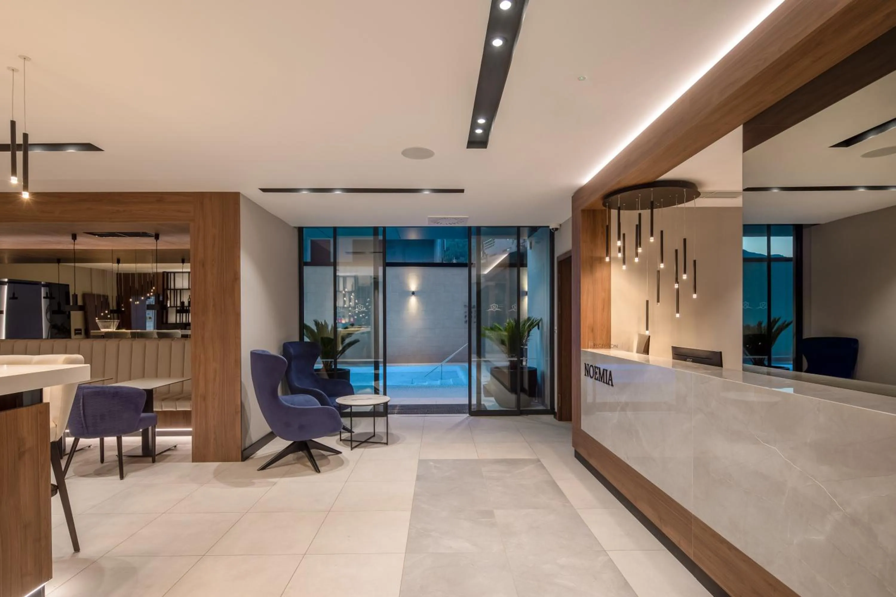 Lobby or reception in Boutique Hotel Noemia