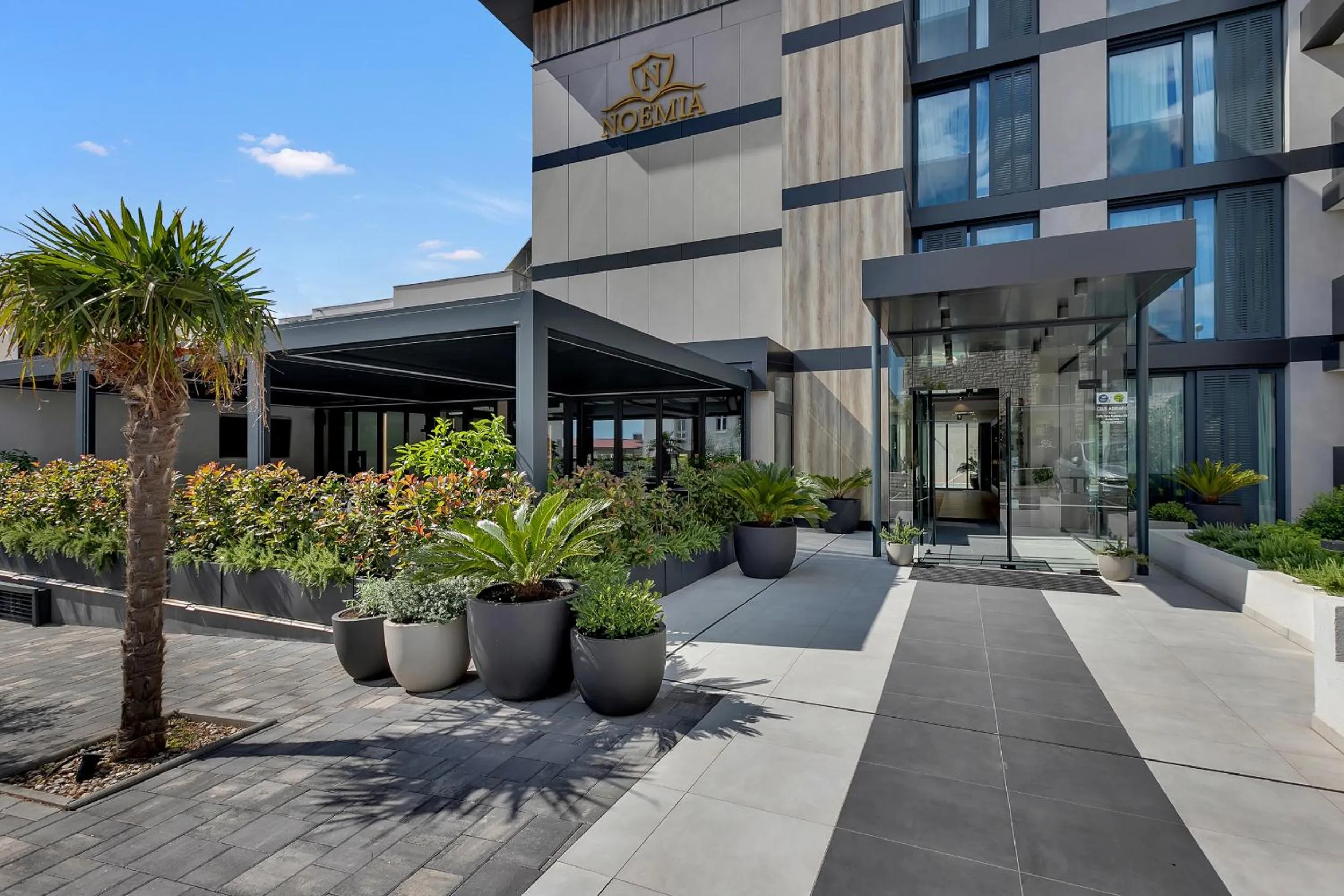 Property building in Boutique Hotel Noemia