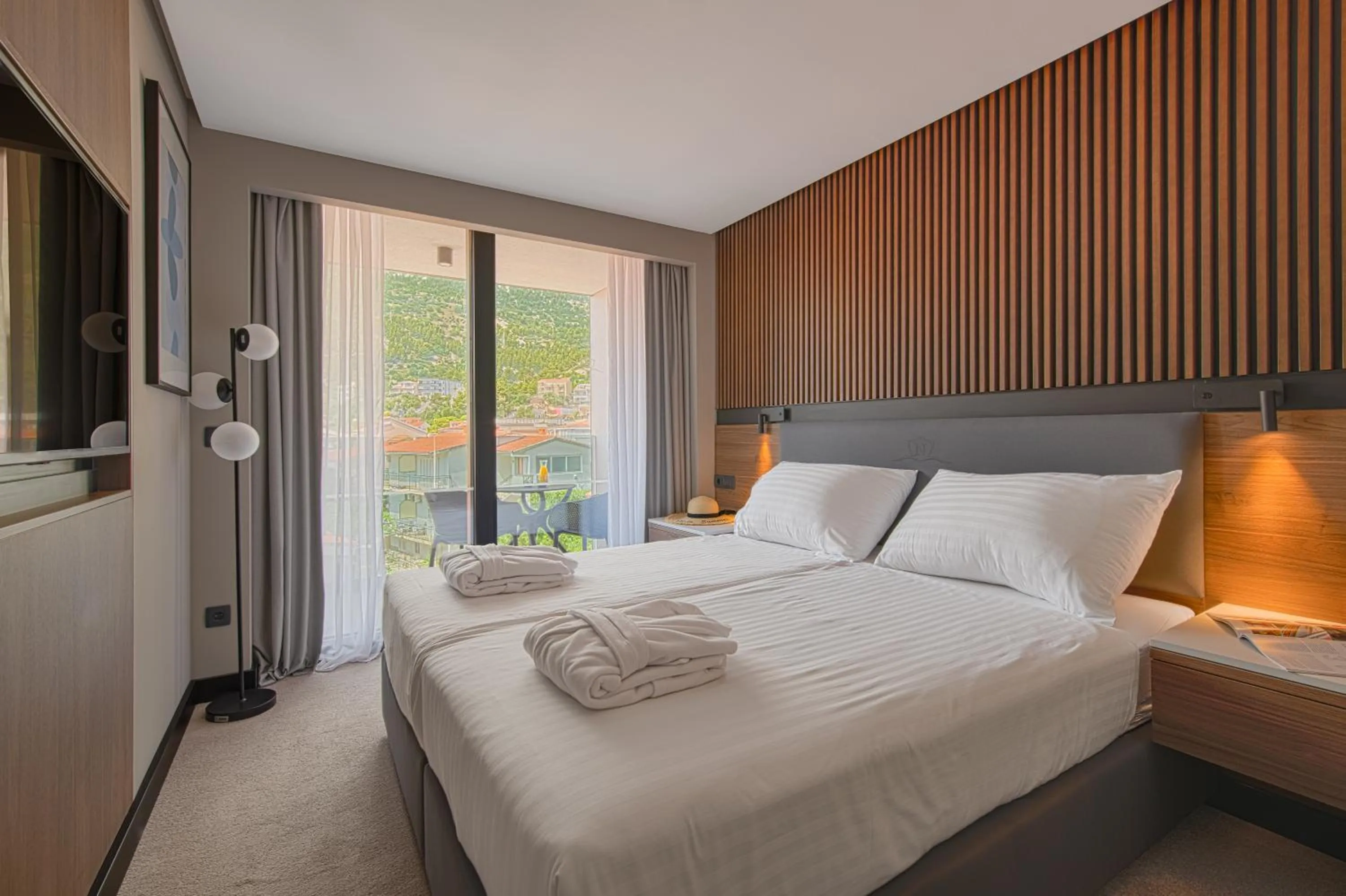 View (from property/room), Bed in Boutique Hotel Noemia