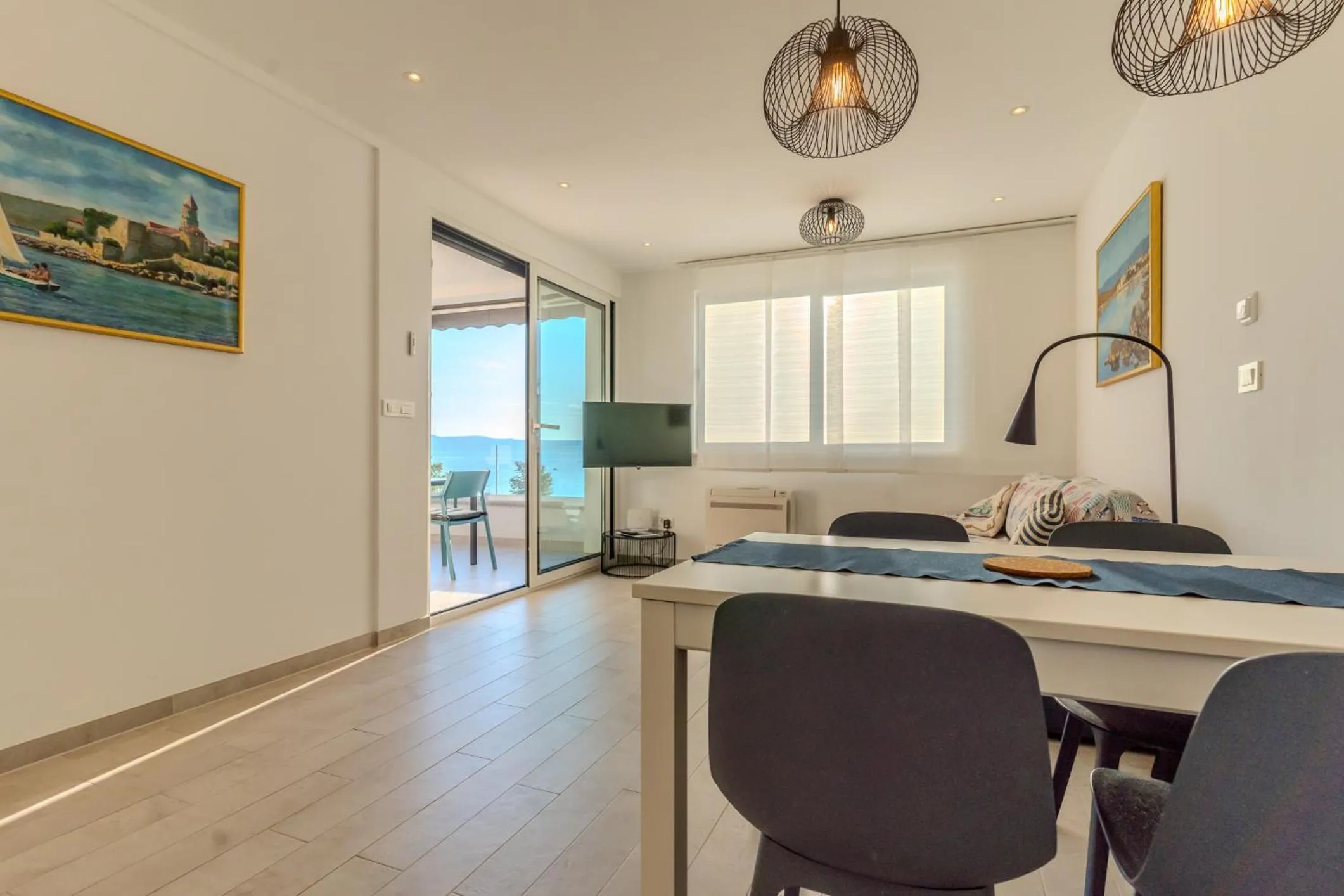 Dining area in Apartman Polje